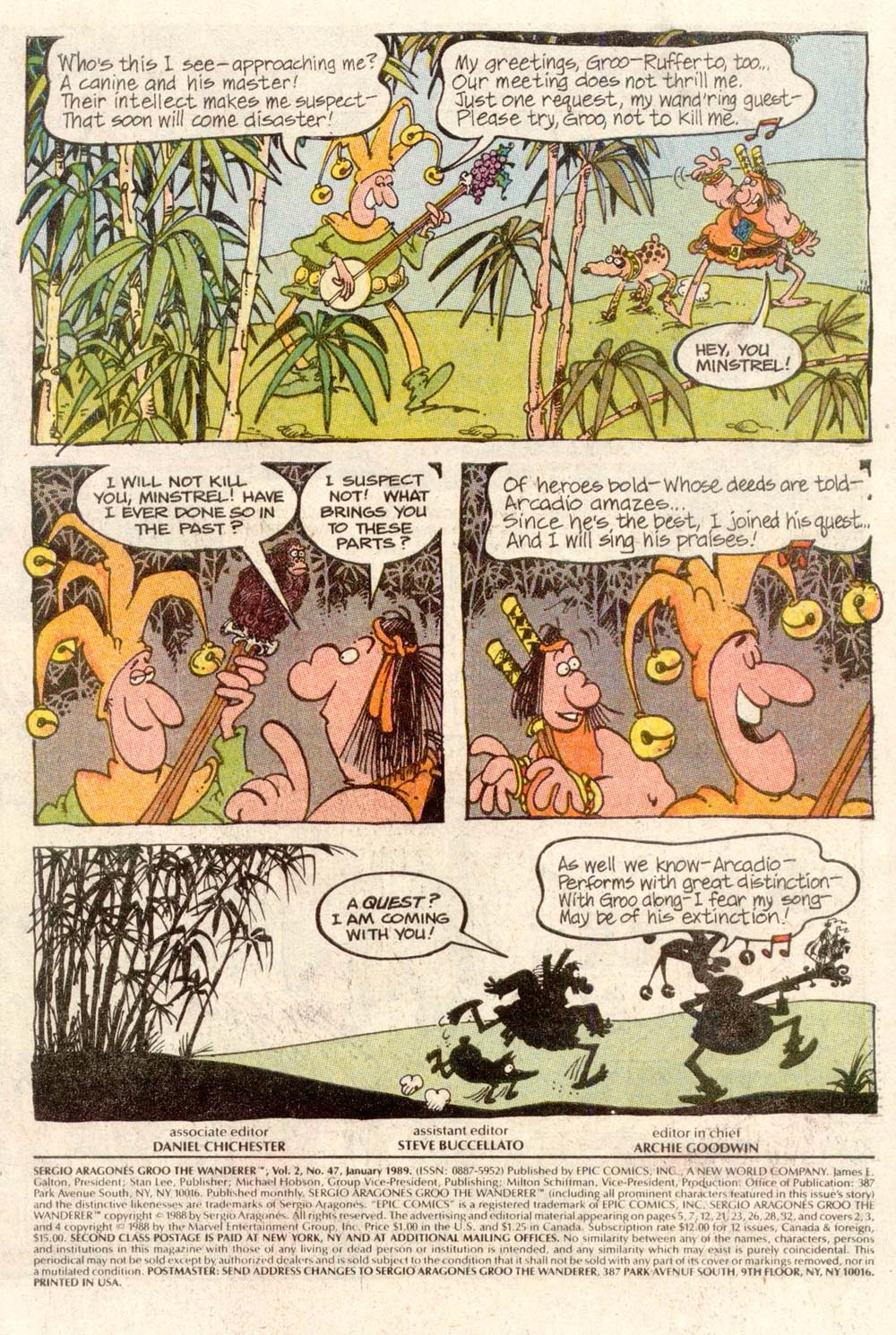 Read online Sergio Aragonés Groo the Wanderer comic -  Issue #47 - 2