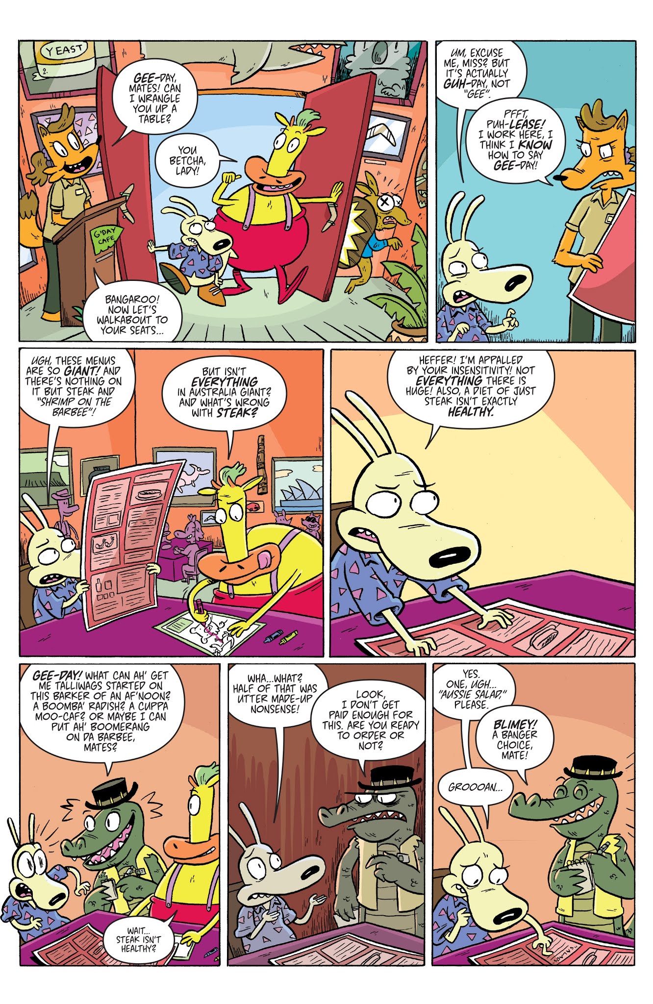 Read online Rocko's Modern Life (2017) comic -  Issue #7 - 22