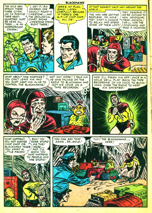 Read online Blackhawk (1957) comic -  Issue #60 - 10