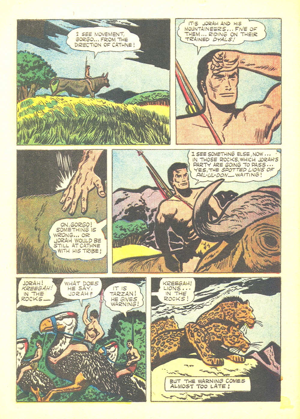 Read online Tarzan (1948) comic -  Issue #60 - 8