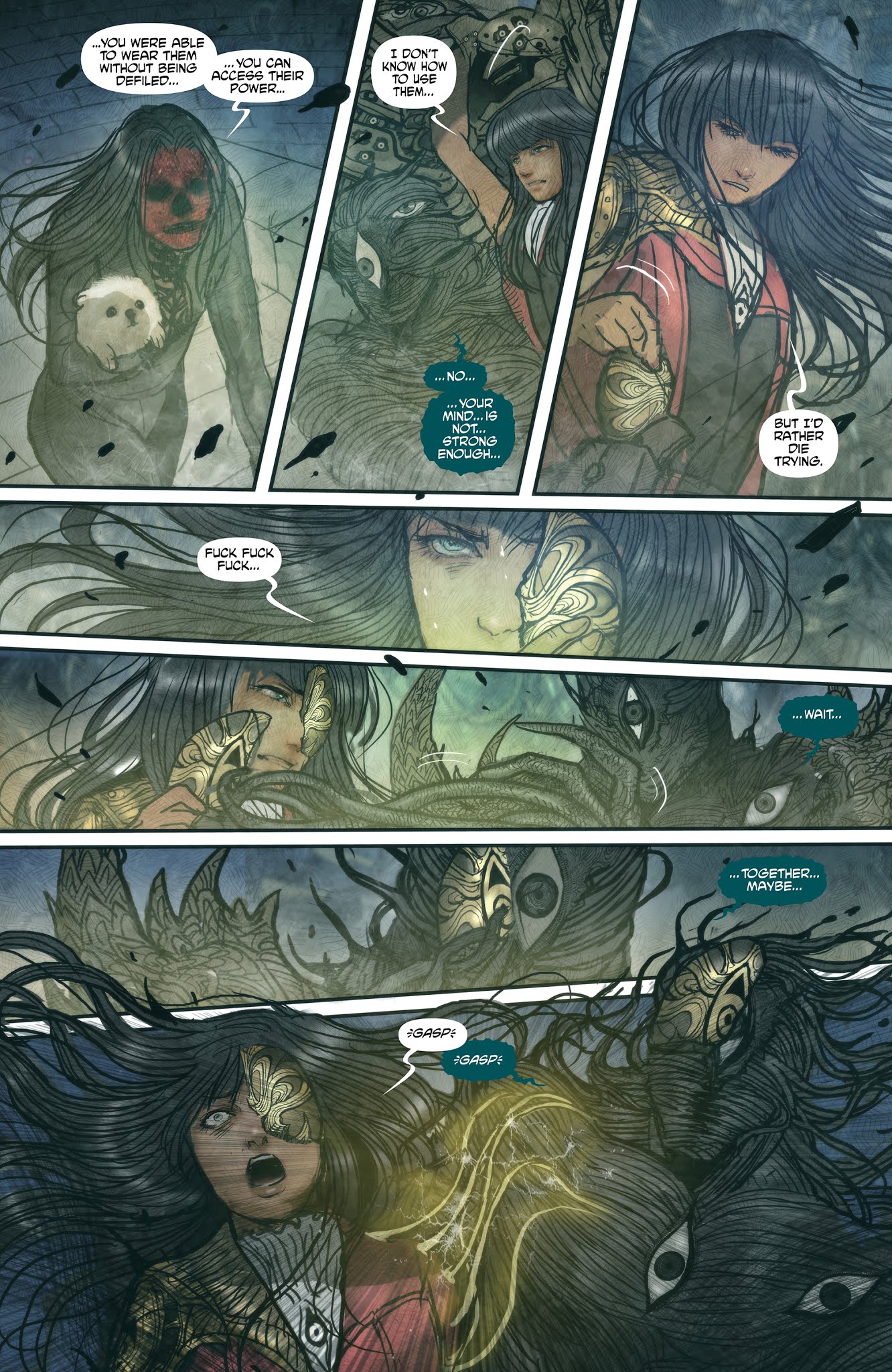 Read online Monstress comic -  Issue #18 - 16