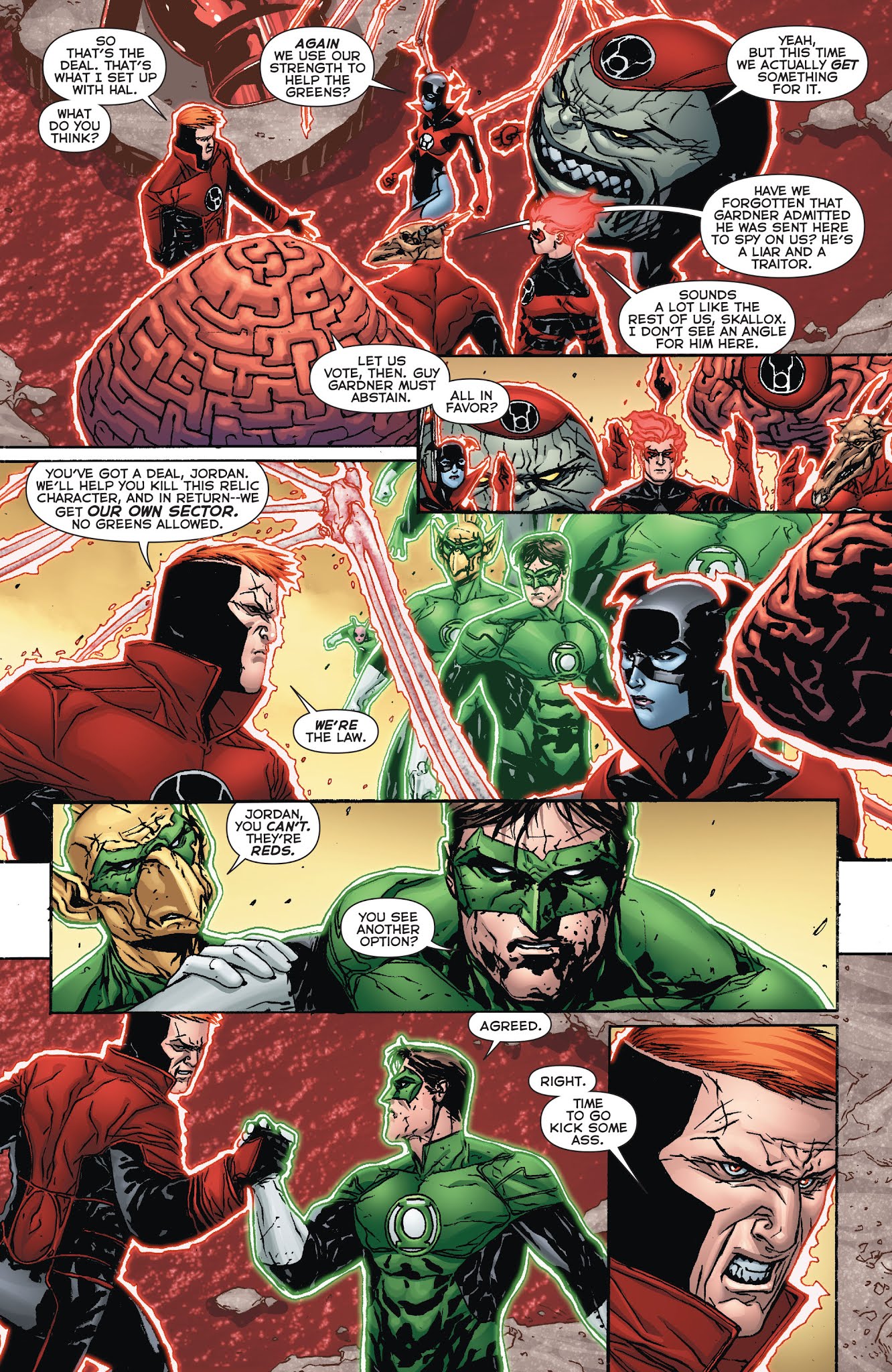 Read online Green Lantern: Lights Out comic -  Issue # TPB - 132