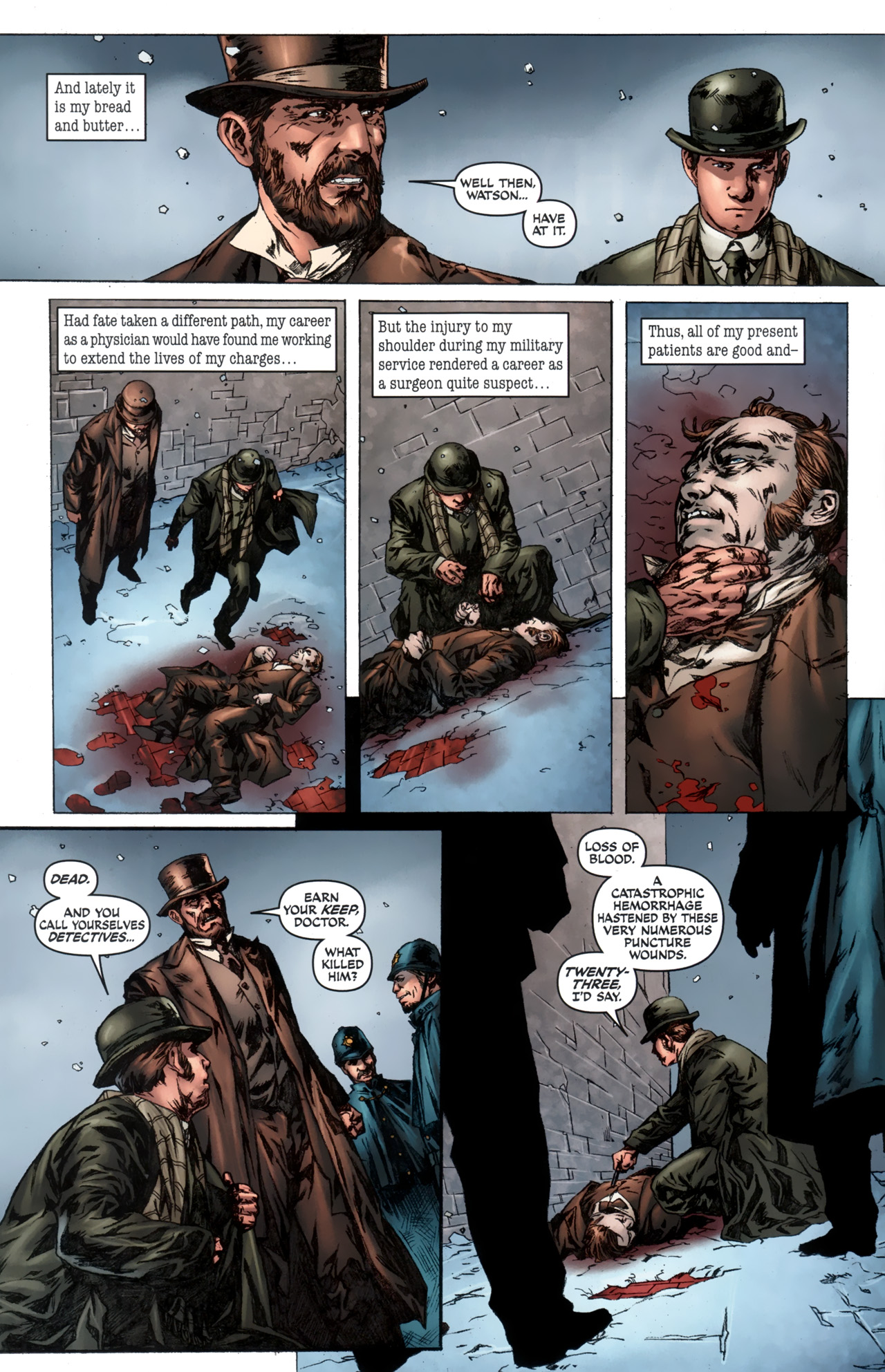 Read online Sherlock Holmes: Year One comic -  Issue #2 - 8
