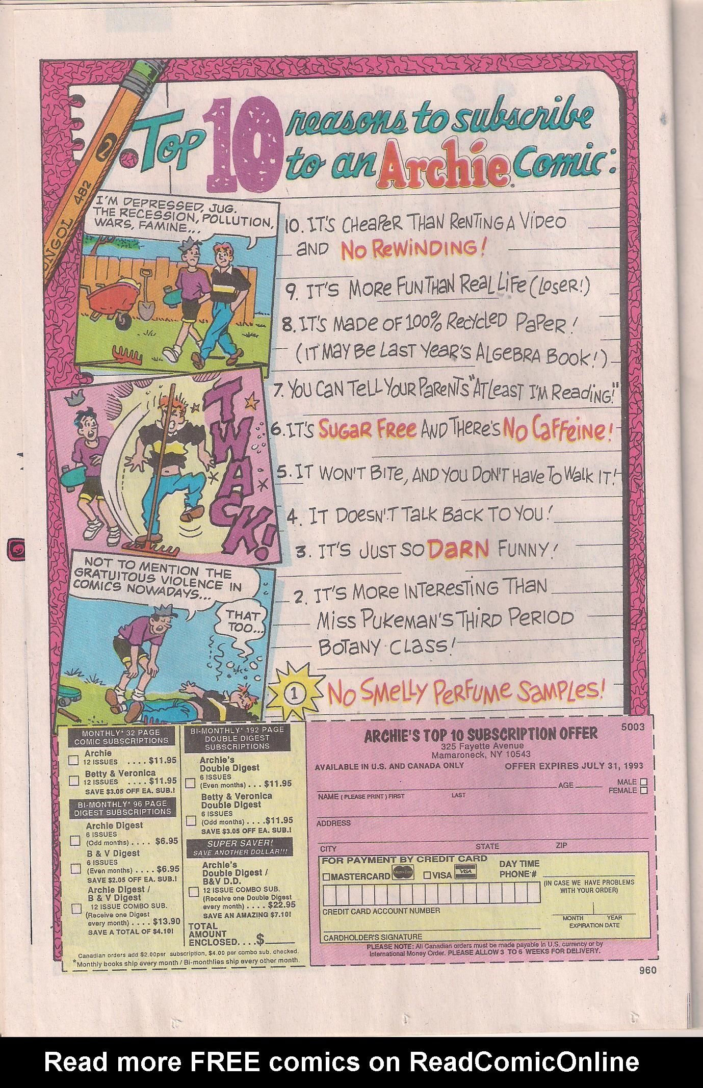 Read online Archie (1960) comic -  Issue #412 - 12