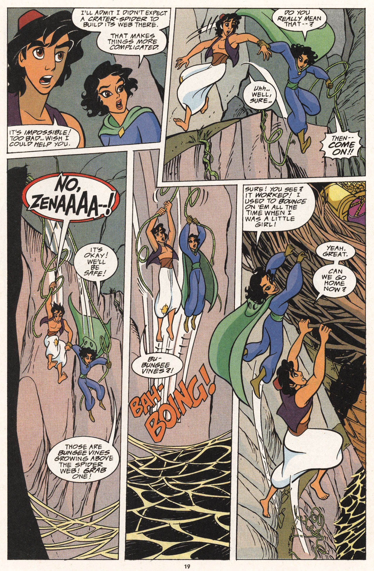 Read online Disney's Aladdin comic -  Issue #6 - 21