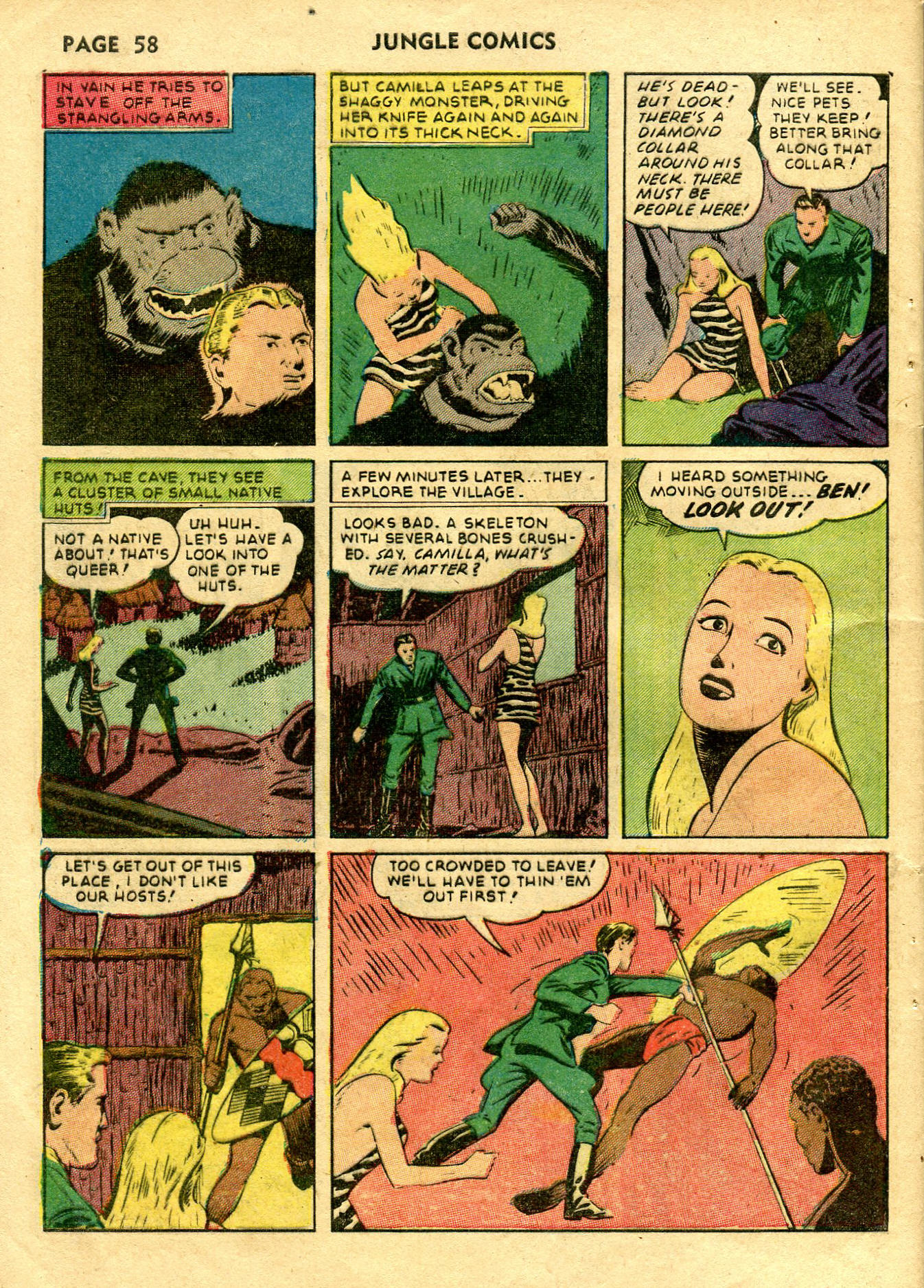 Read online Jungle Comics comic -  Issue #28 - 61