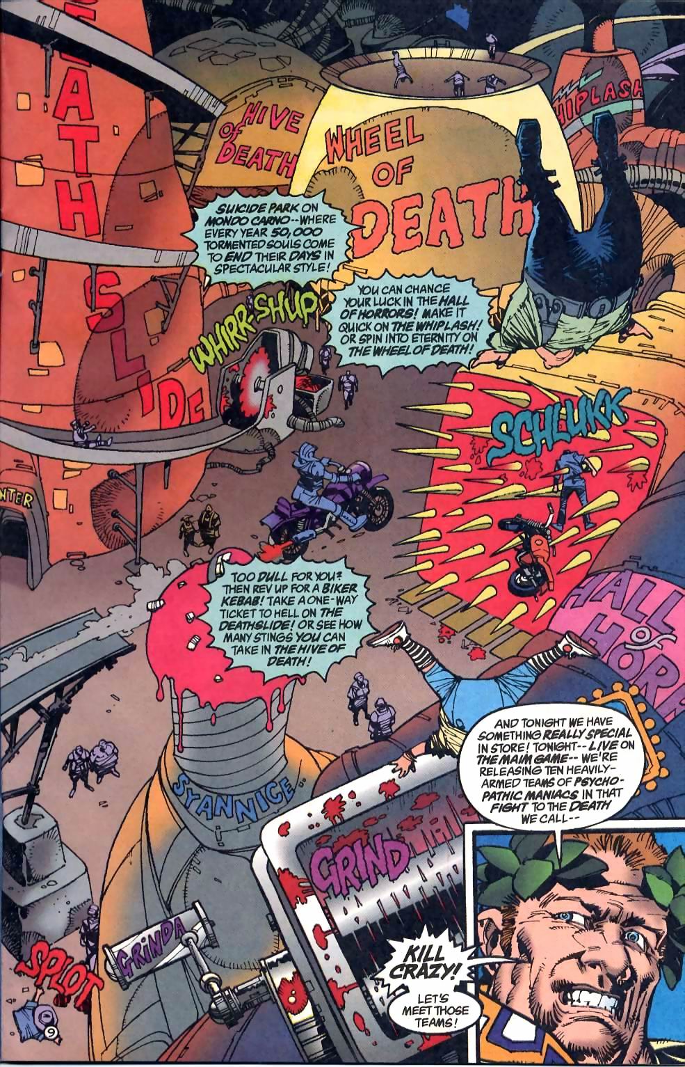 Read online Lobo: Unamerican Gladiators comic -  Issue #3 - 10