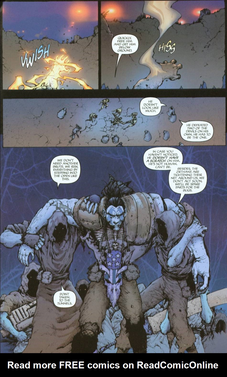 Read online Mutant Earth / Realm of the Claw (flipbook) comic -  Issue #3 - 13