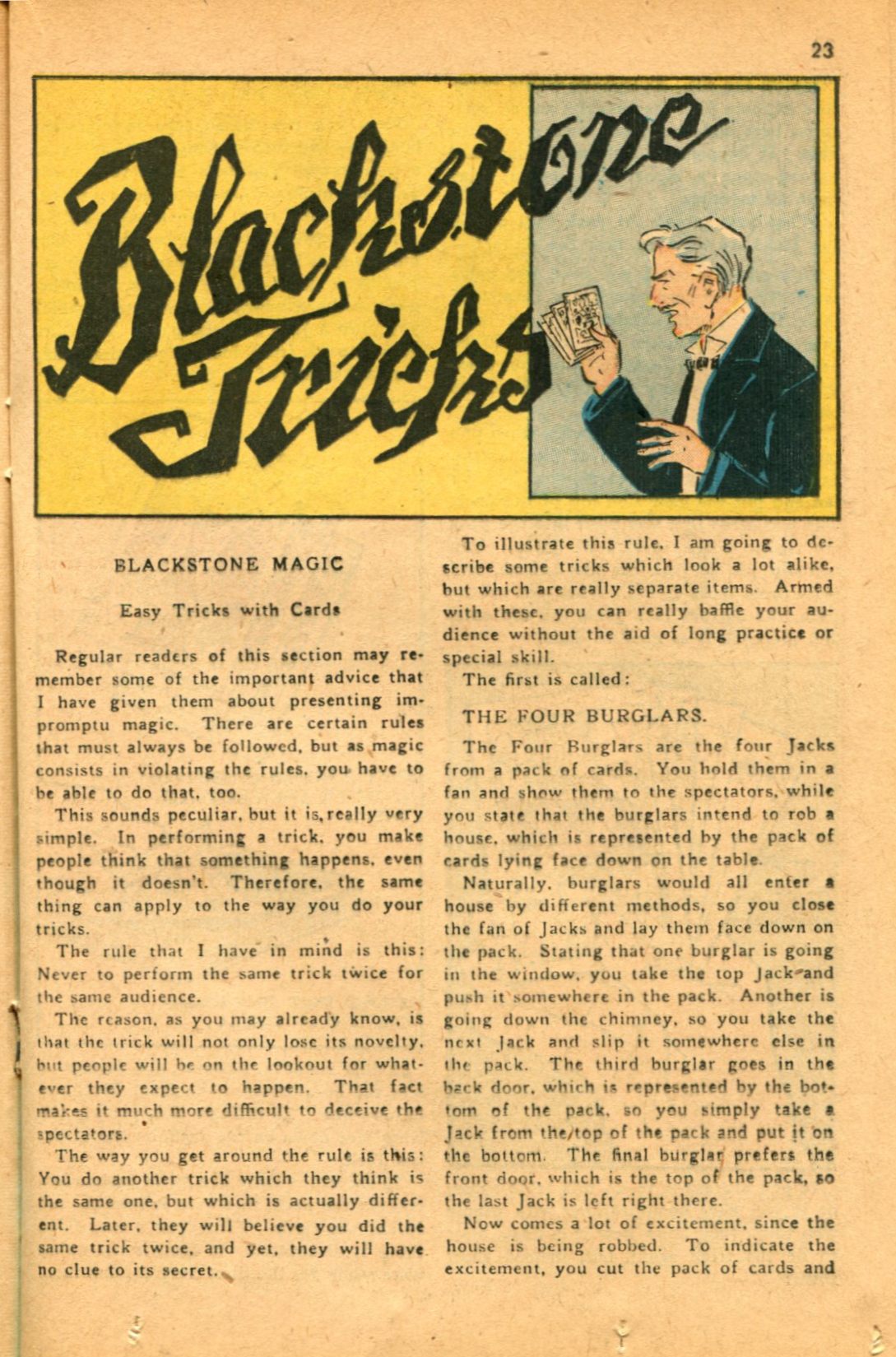 Read online Super-Magician Comics comic -  Issue #46 - 23