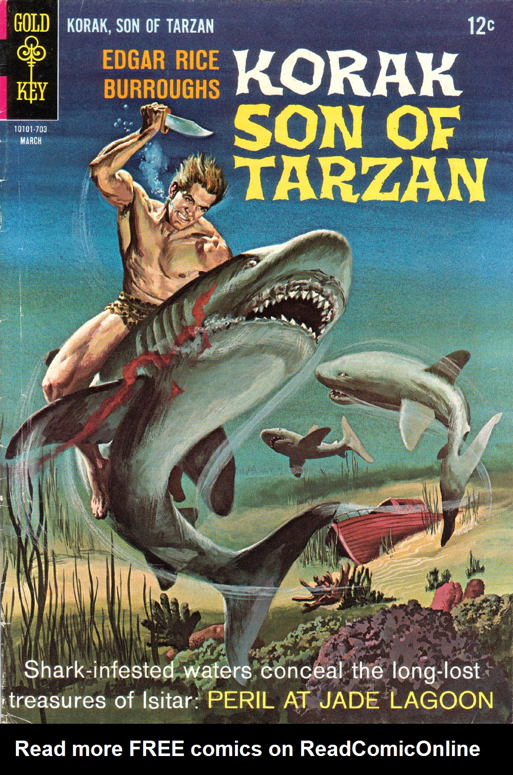 Read online Korak, Son of Tarzan (1964) comic -  Issue #16 - 1