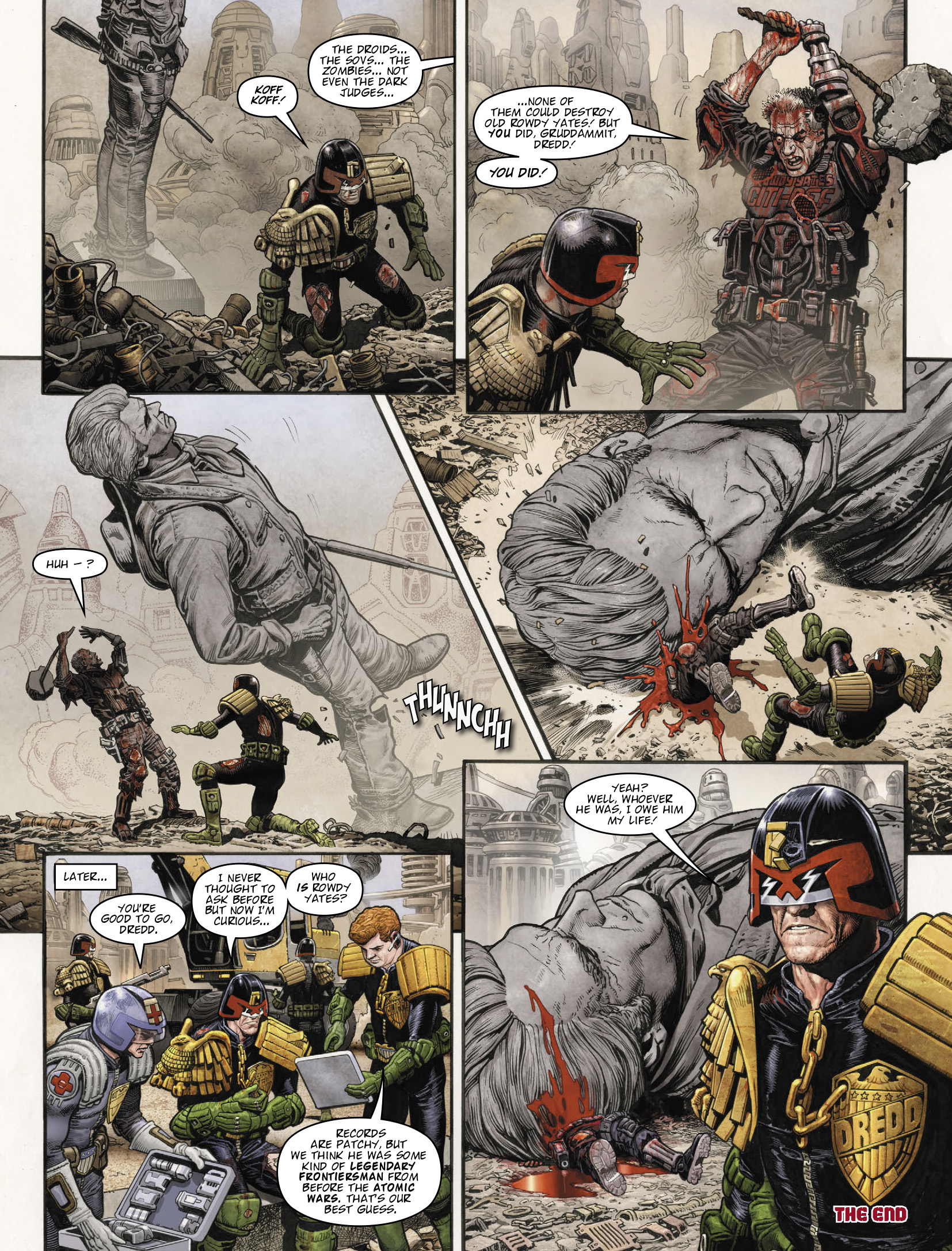 Read online 2000 AD comic -  Issue #2234 - 8