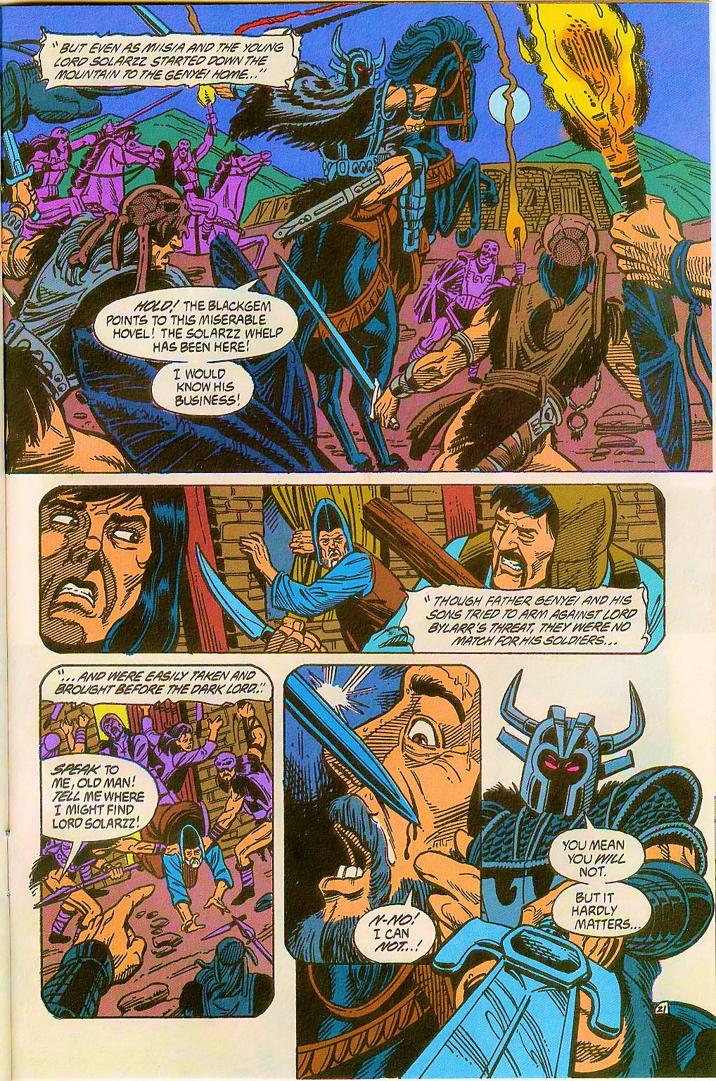 Read online Dragonlance comic -  Issue #33 - 22