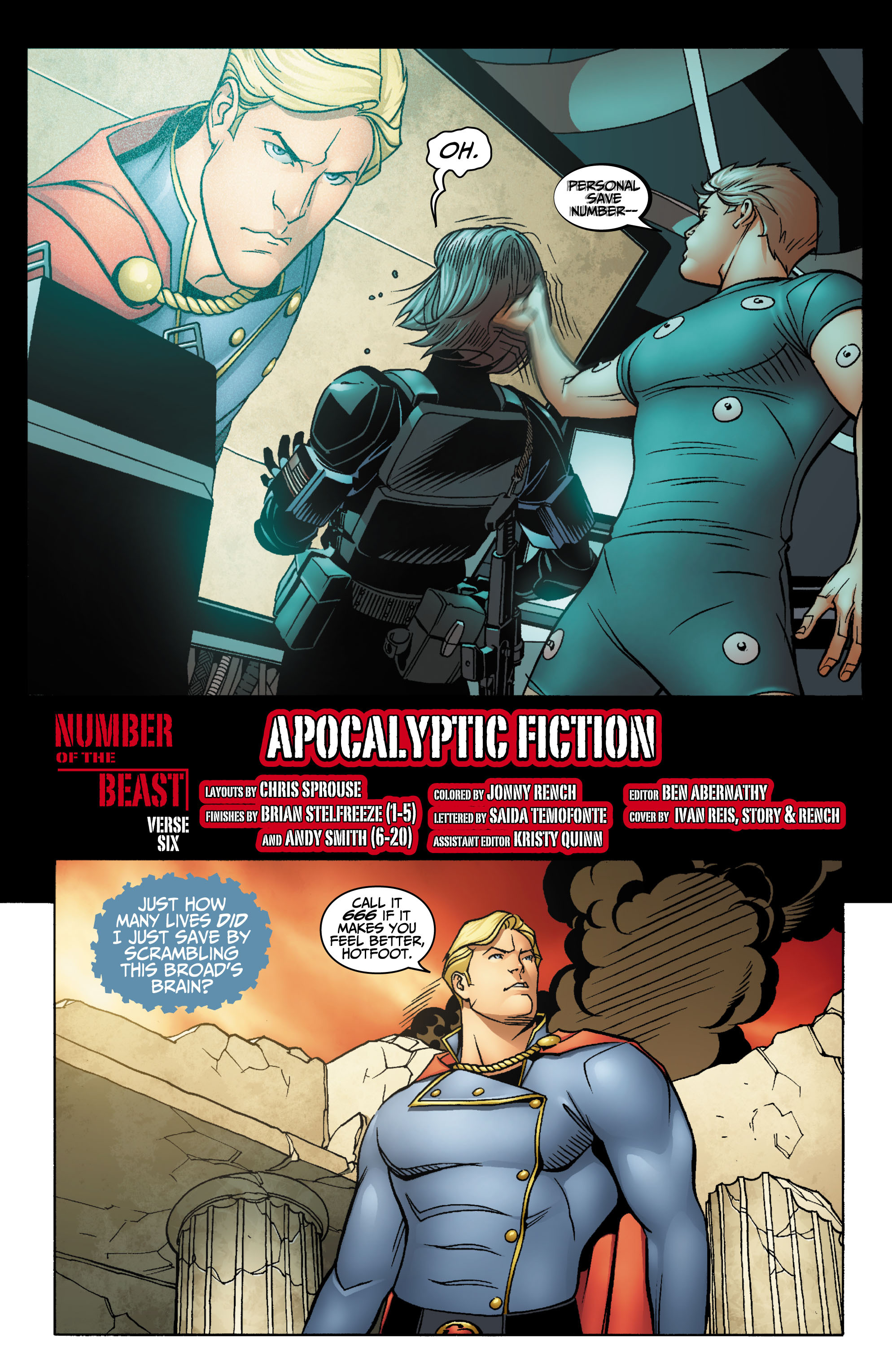 Read online Number of the Beast comic -  Issue #6 - 3