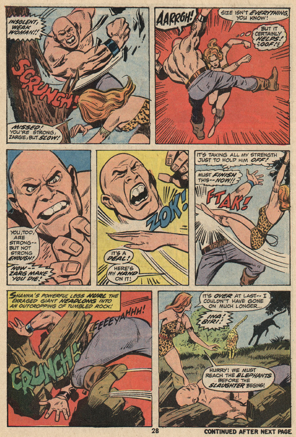 Read online Shanna, the She-Devil (1972) comic -  Issue #1 - 20