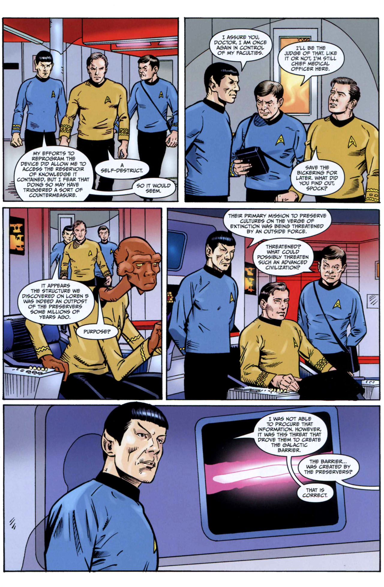 Read online Star Trek Year Four: The Enterprise Experiment comic -  Issue #5 - 8