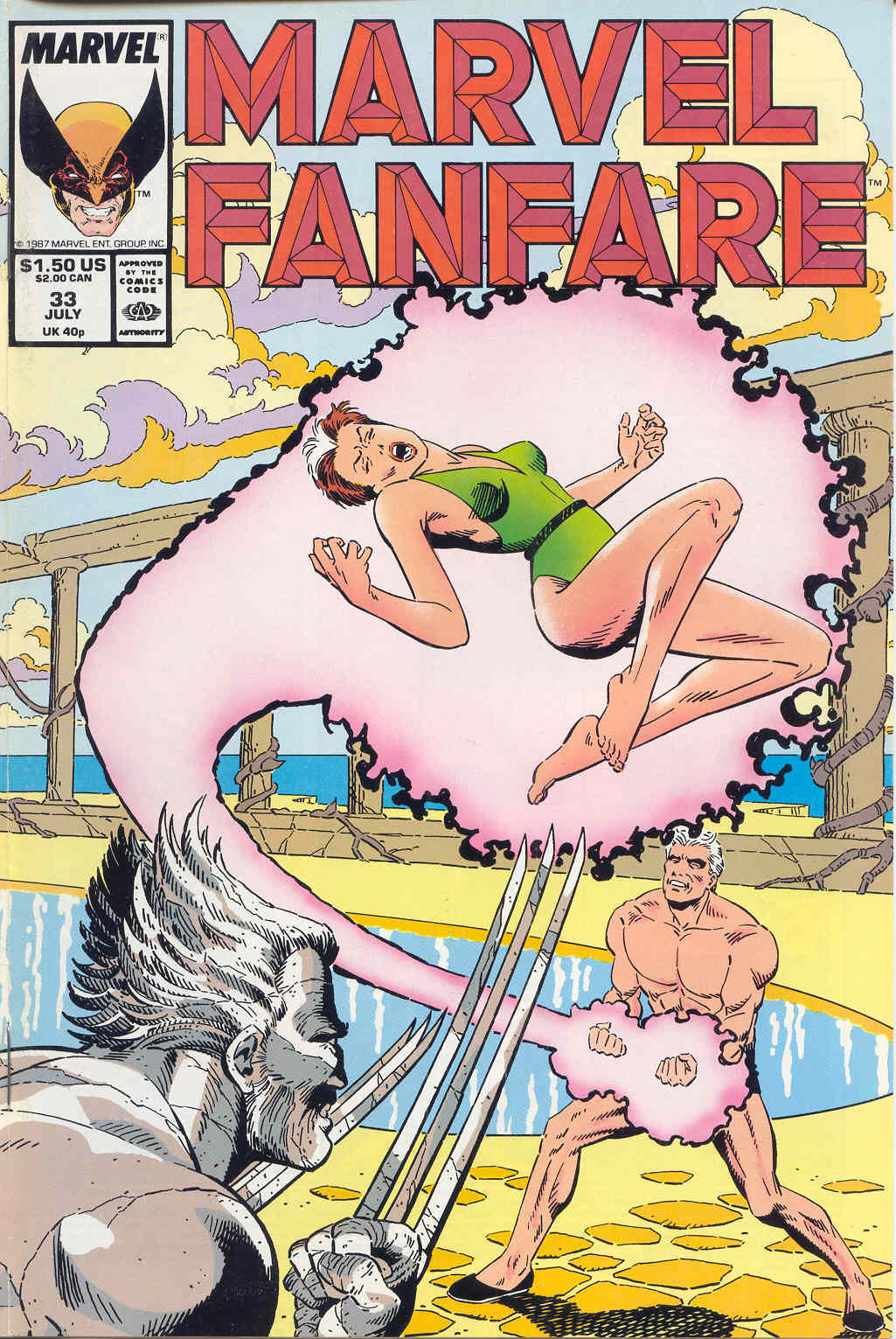 Read online Marvel Fanfare (1982) comic -  Issue #33 - 1