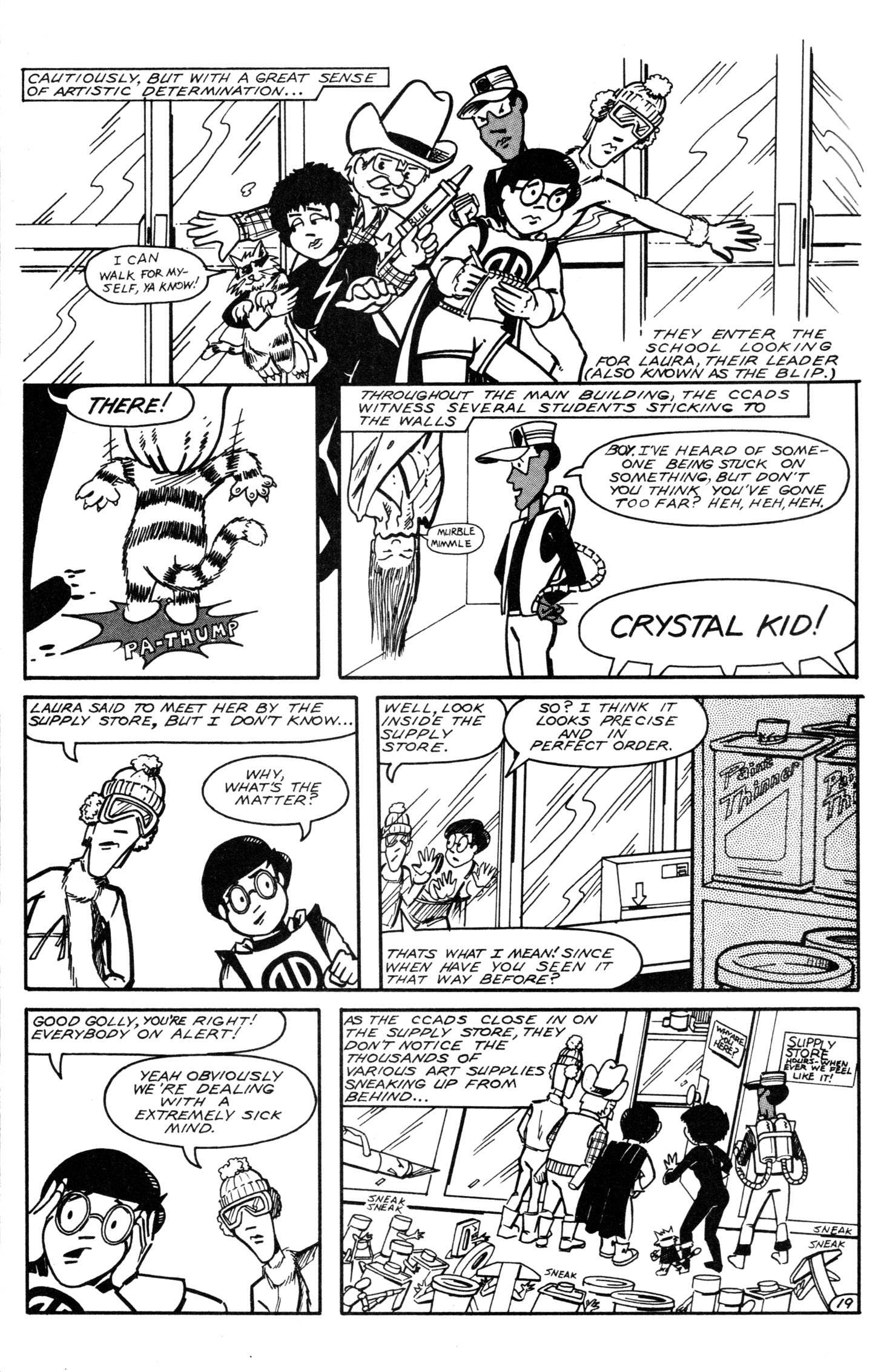 Read online Blip and the C.C.A.D.S. comic -  Issue #1 - 24