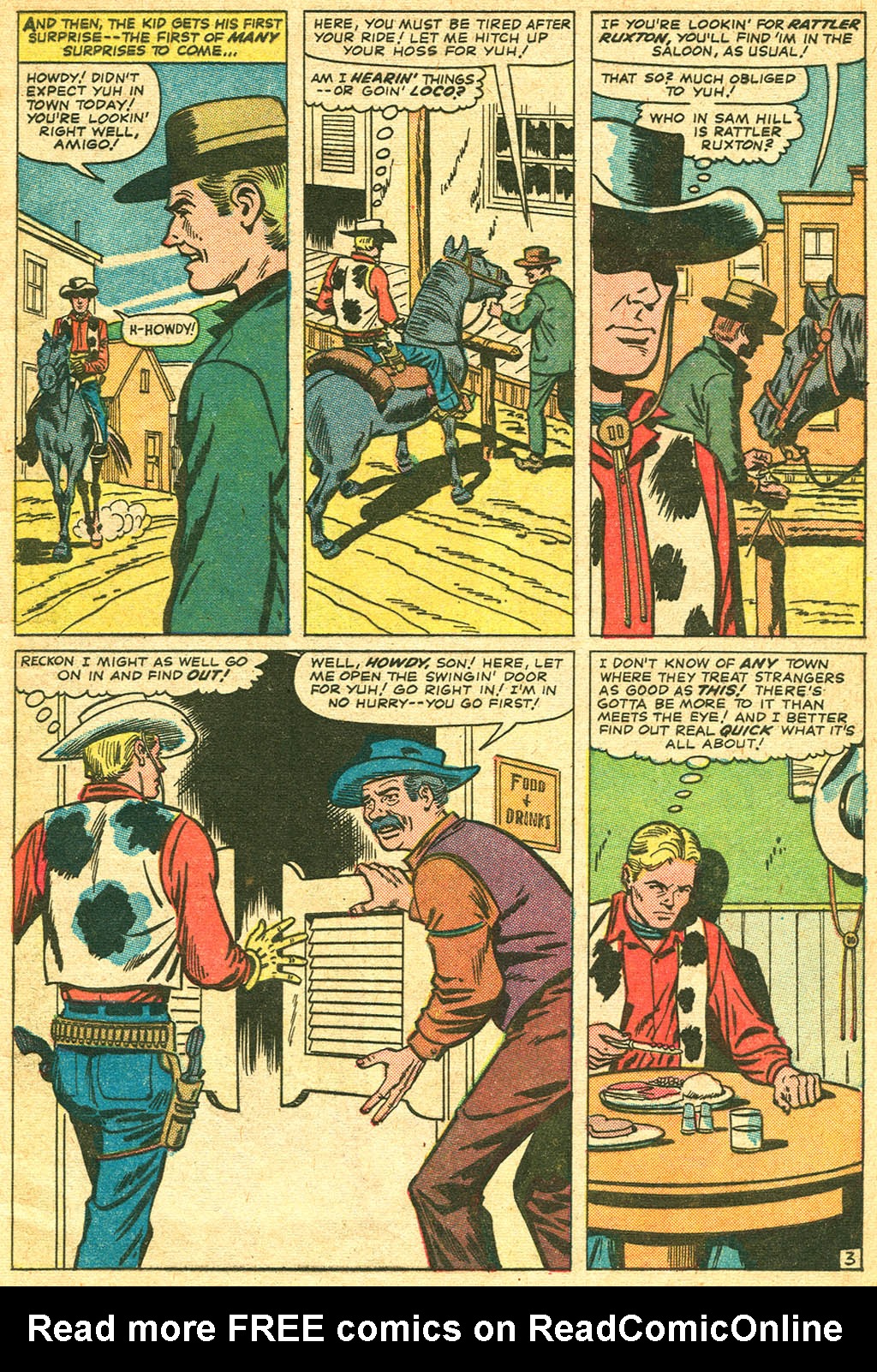 Read online Kid Colt Outlaw comic -  Issue #122 - 5