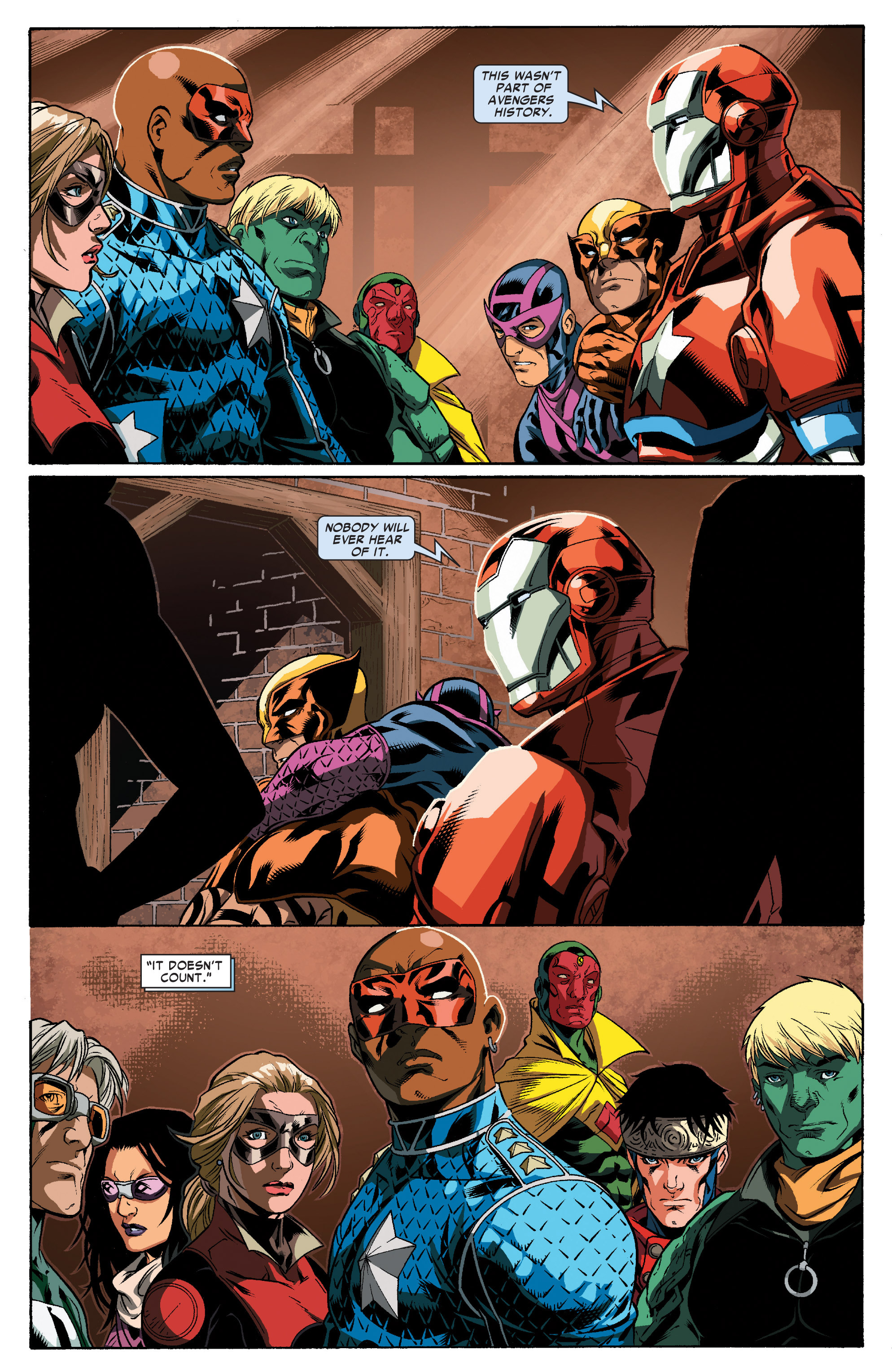 Read online Dark Reign: Young Avengers comic -  Issue #5 - 23