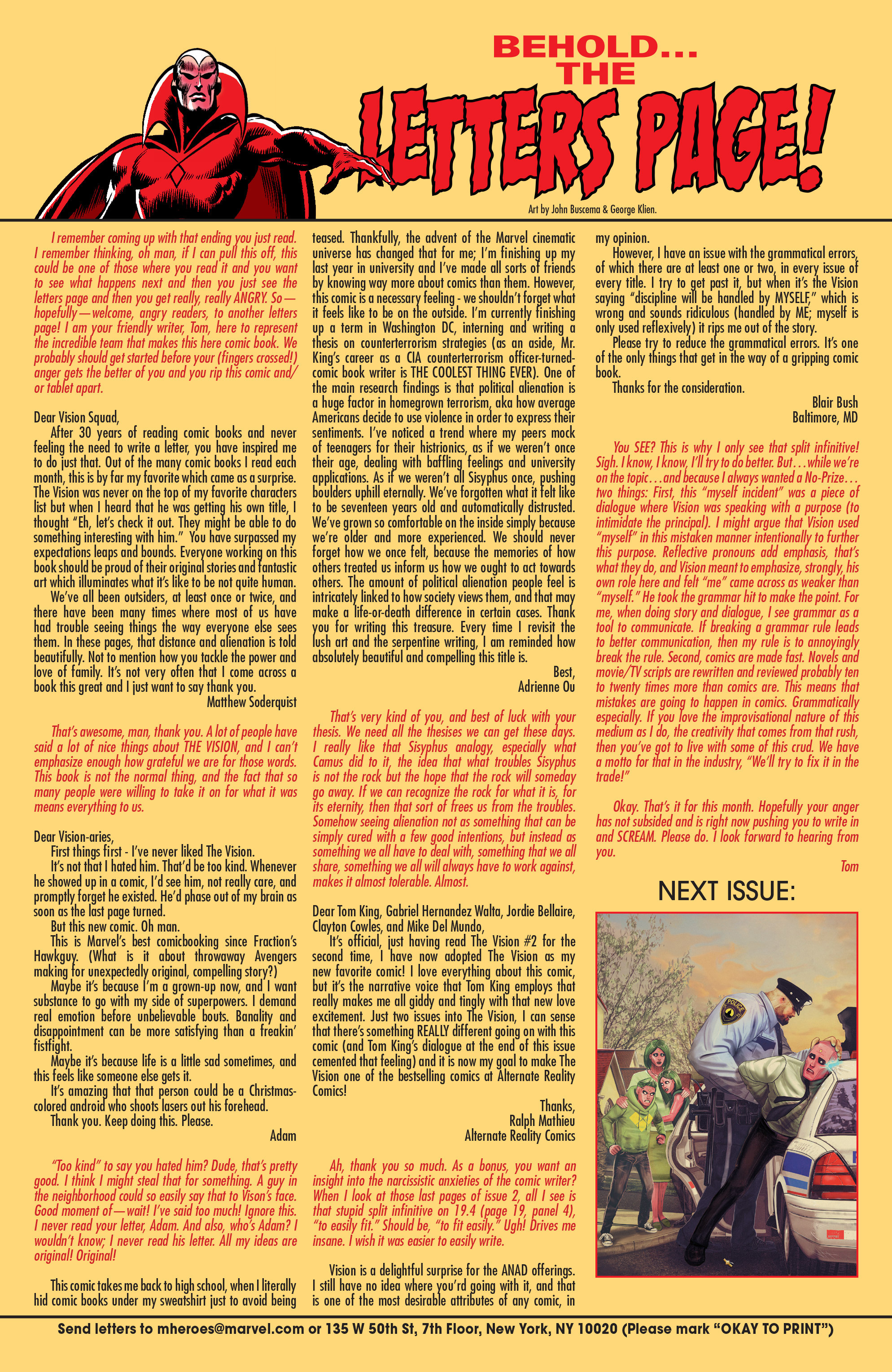 Read online Vision comic -  Issue #4 - 23