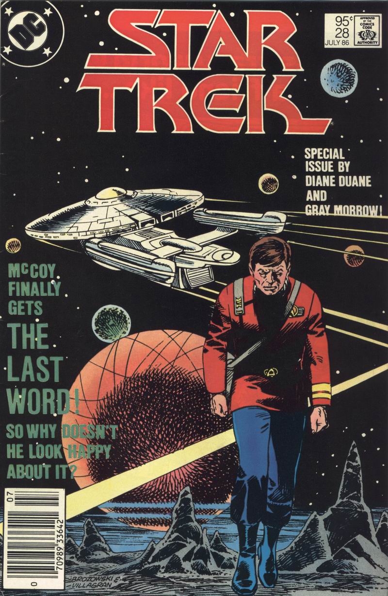 Read online Star Trek (1984) comic -  Issue #28 - 1