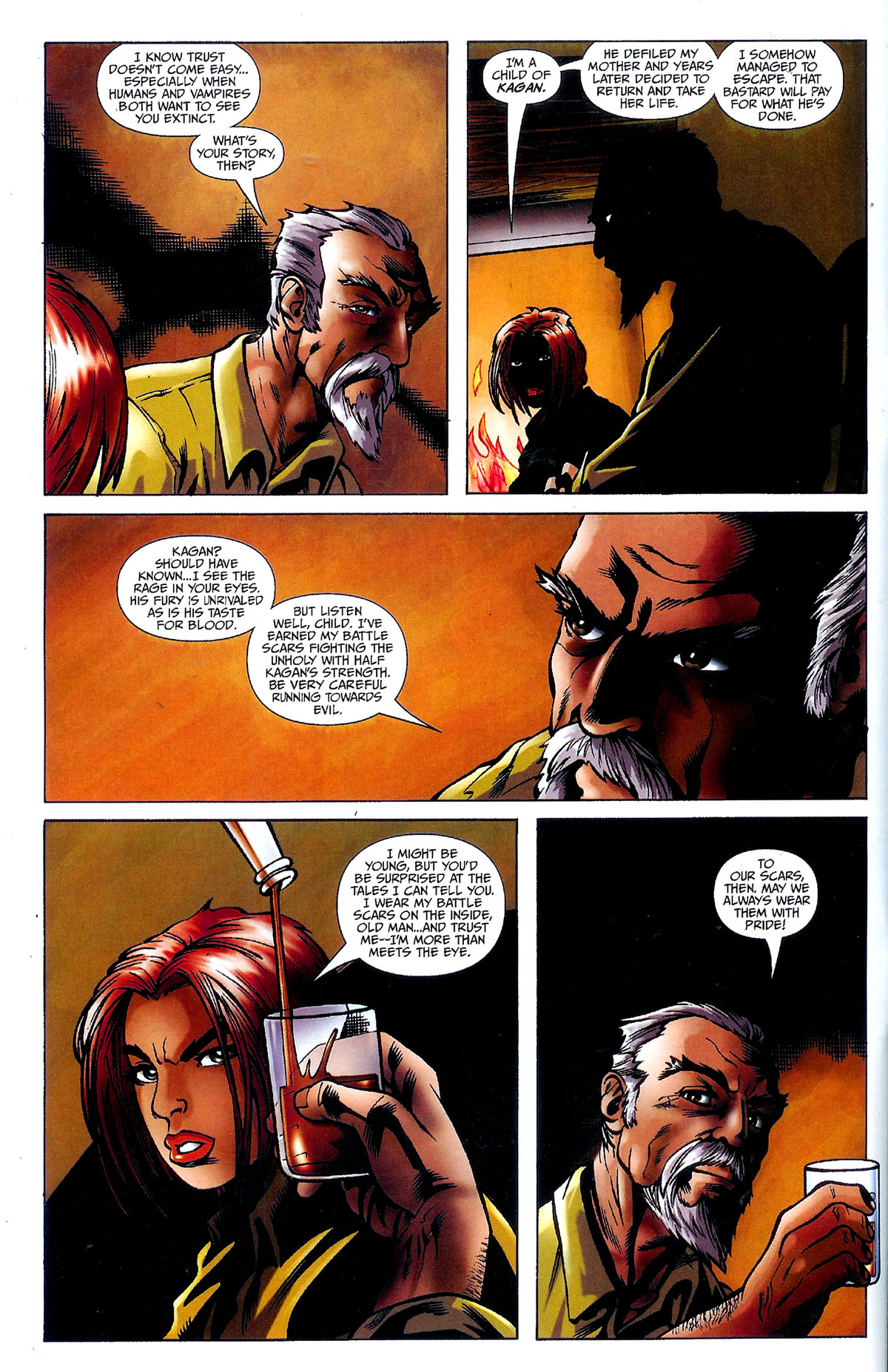 Read online Bloodrayne: Twin Blades comic -  Issue # Full - 8