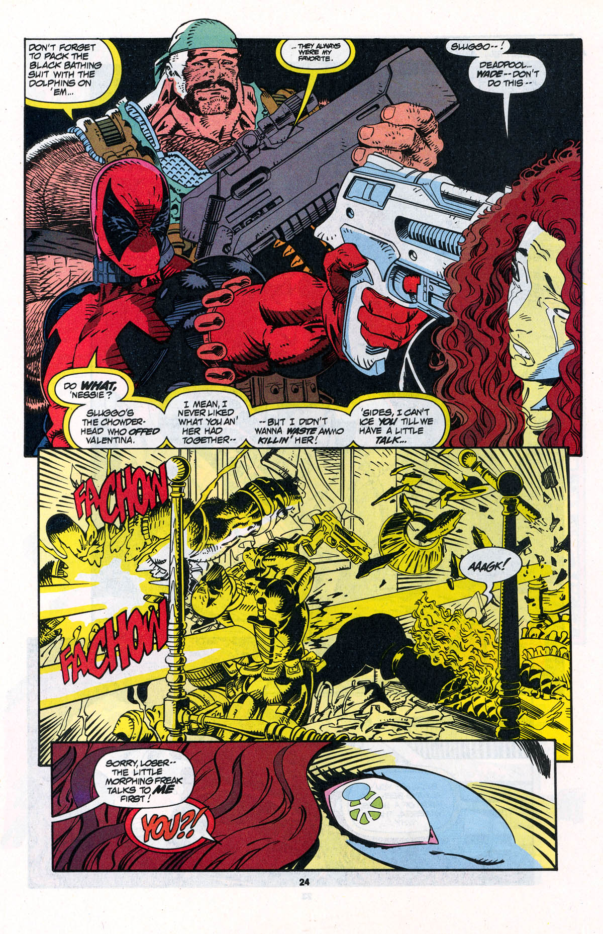 Read online X-Force (1991) comic -  Issue #23 - 24