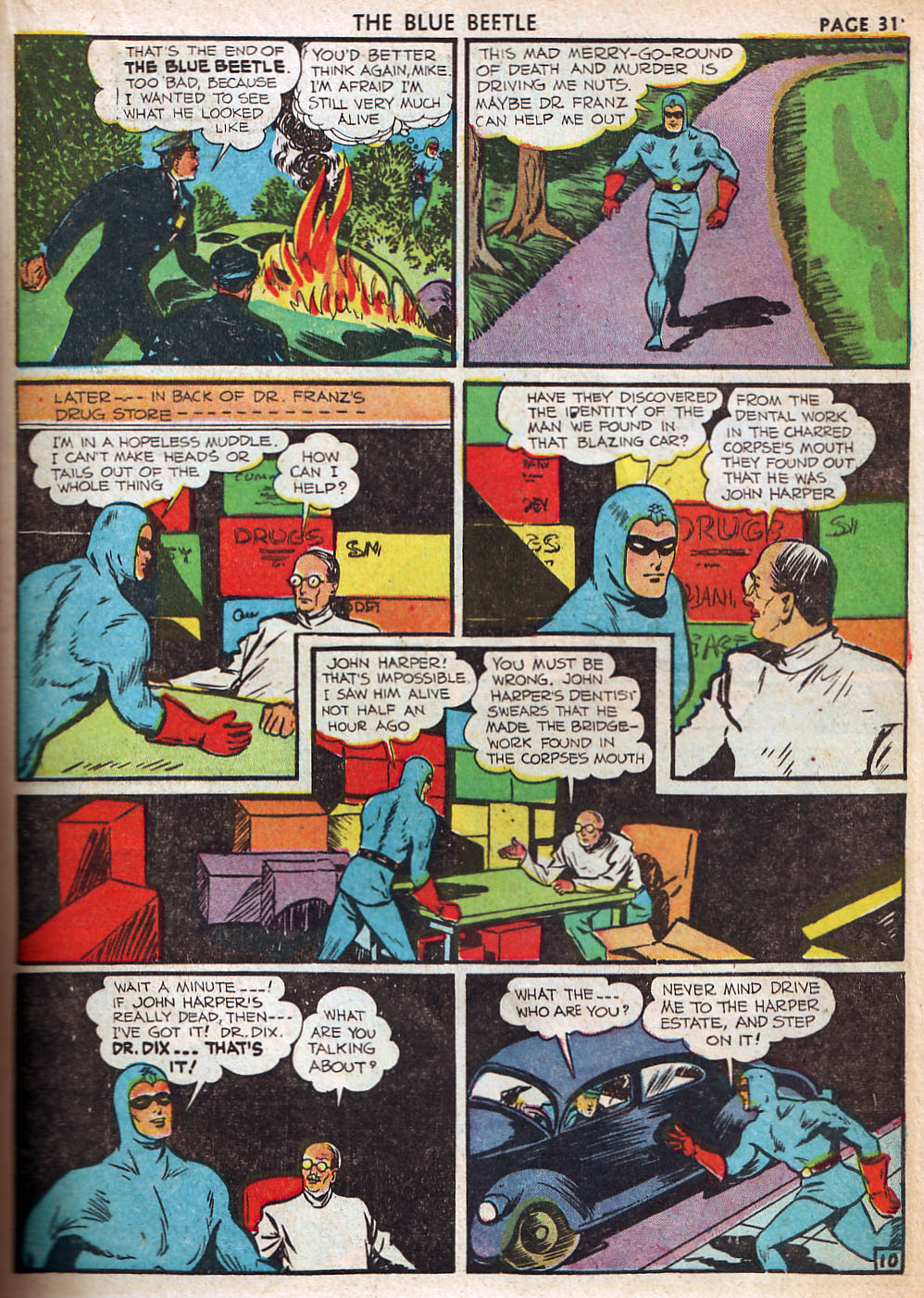 Read online The Blue Beetle comic -  Issue #11 - 33