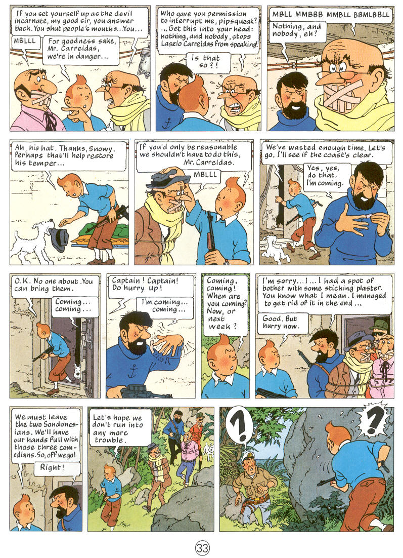 Read online The Adventures of Tintin comic -  Issue #22 - 34