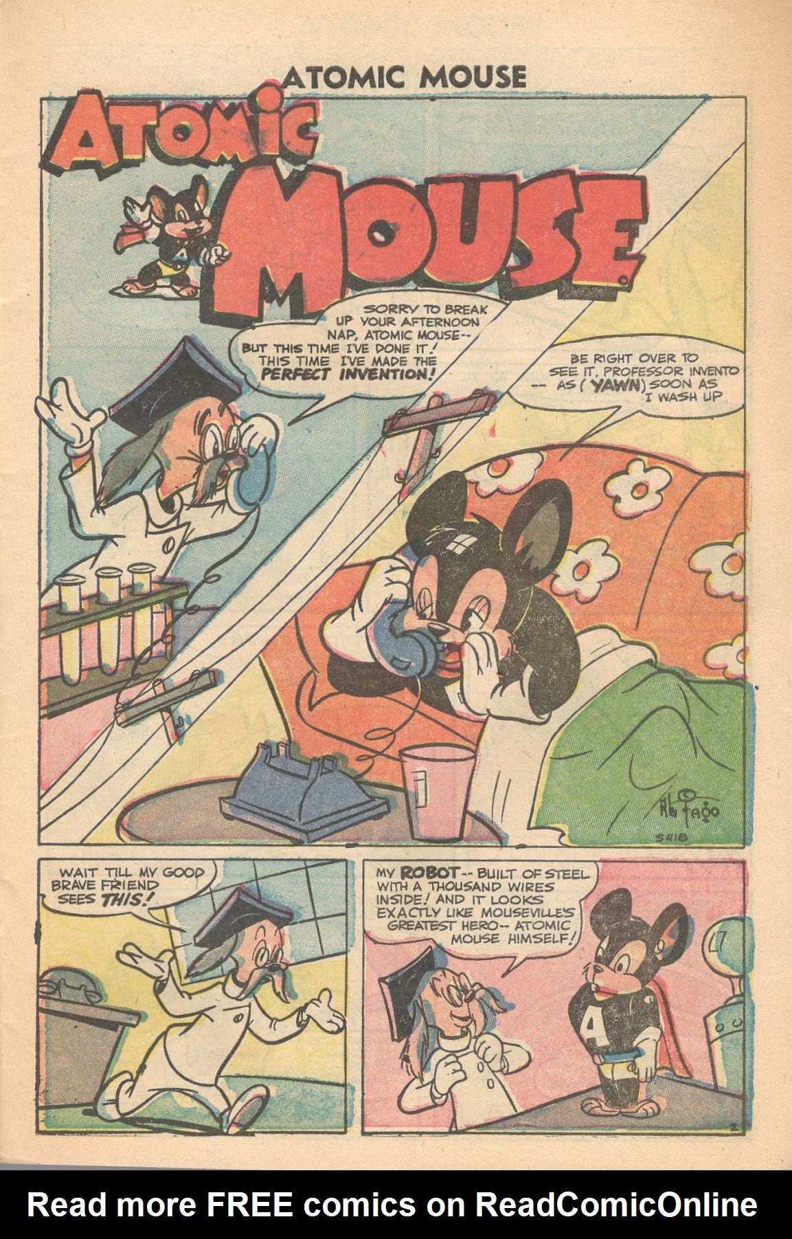 Read online Atomic Mouse comic -  Issue #16 - 9