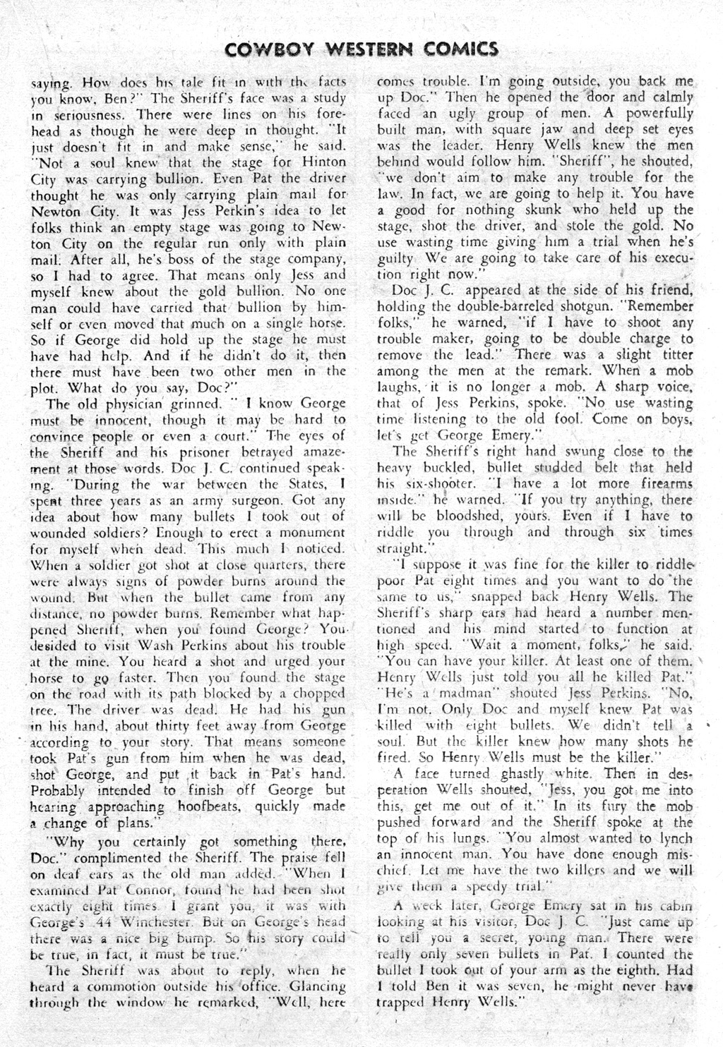 Read online Cowboy Western Comics (1948) comic -  Issue #28 - 19