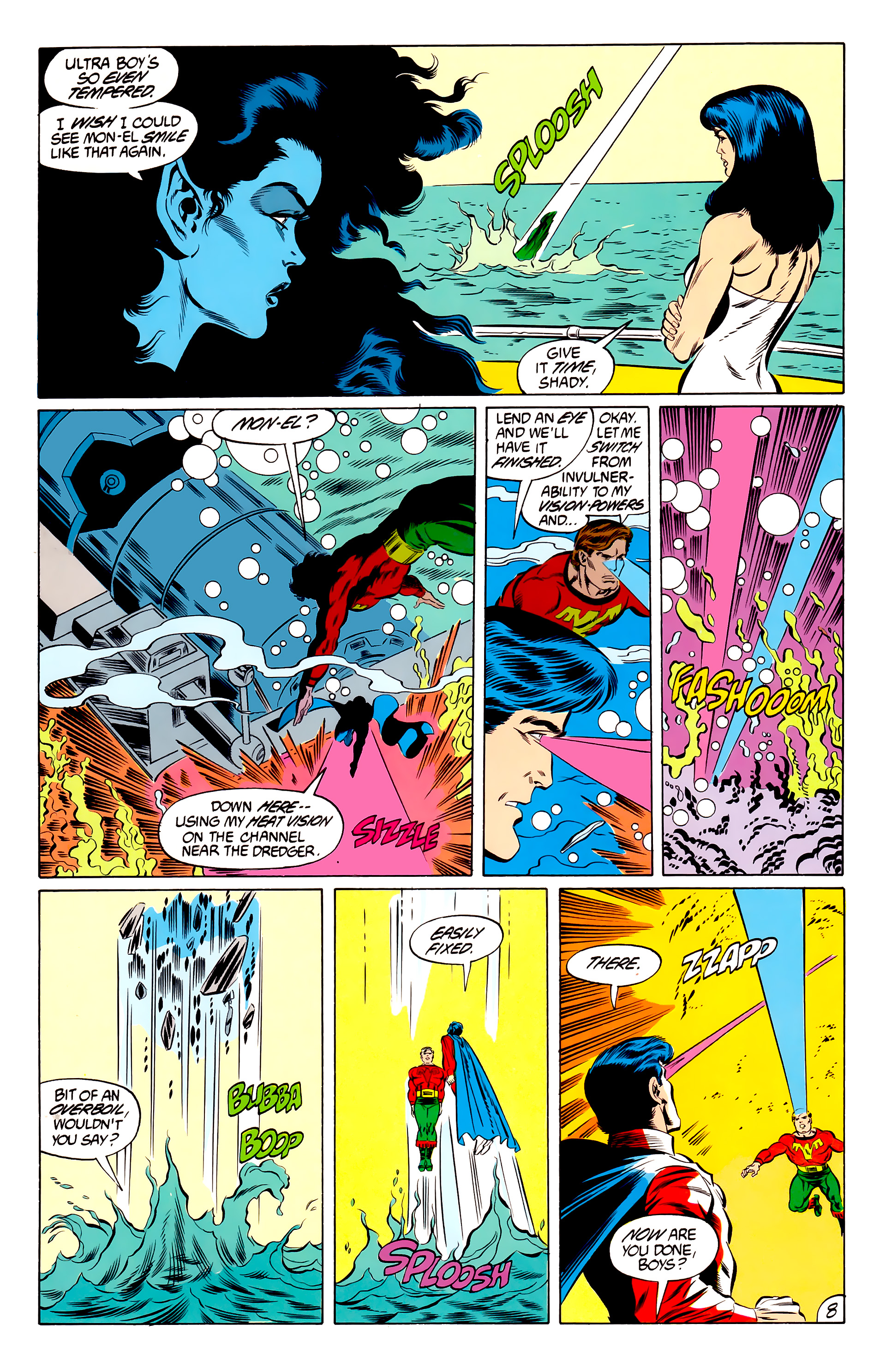 Read online Legion of Super-Heroes (1984) comic -  Issue #46 - 9