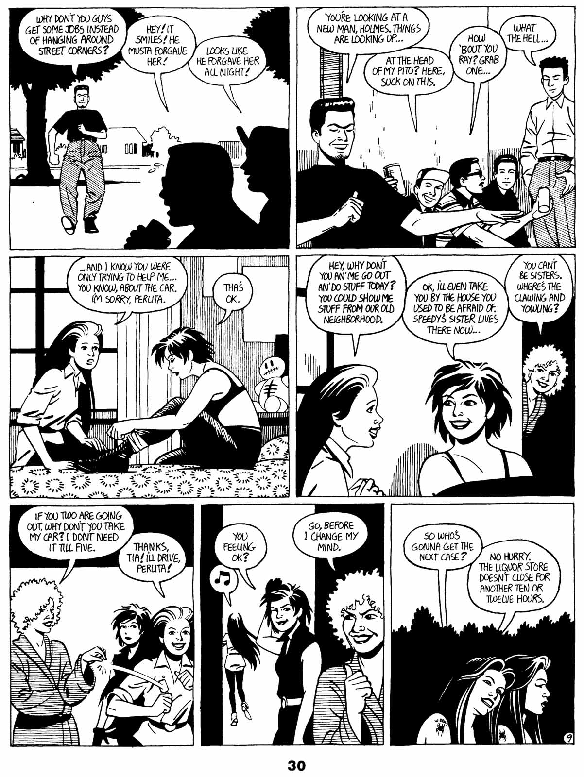 Read online Love and Rockets (1982) comic -  Issue #21 - 32