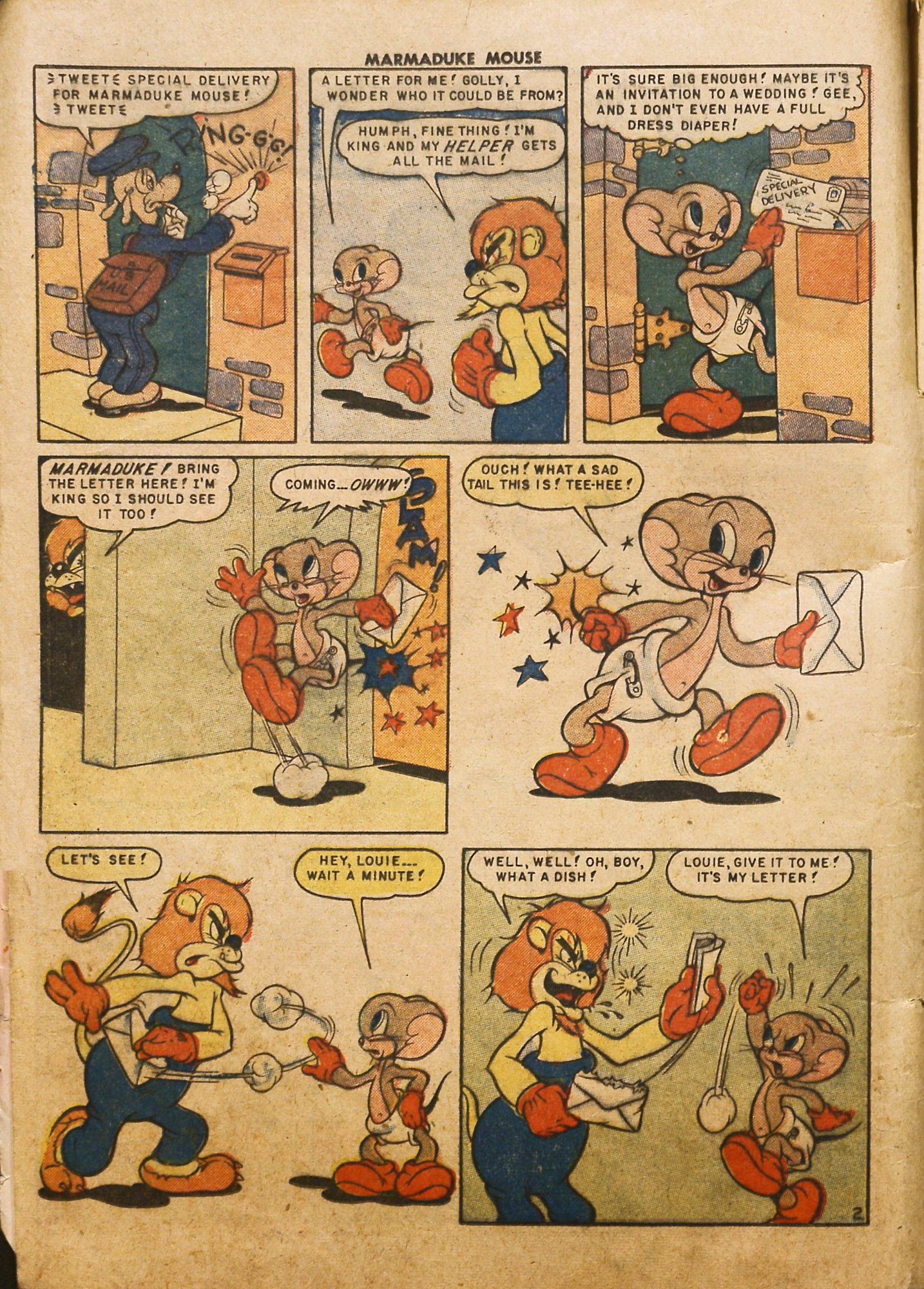 Read online Marmaduke Mouse comic -  Issue #19 - 4