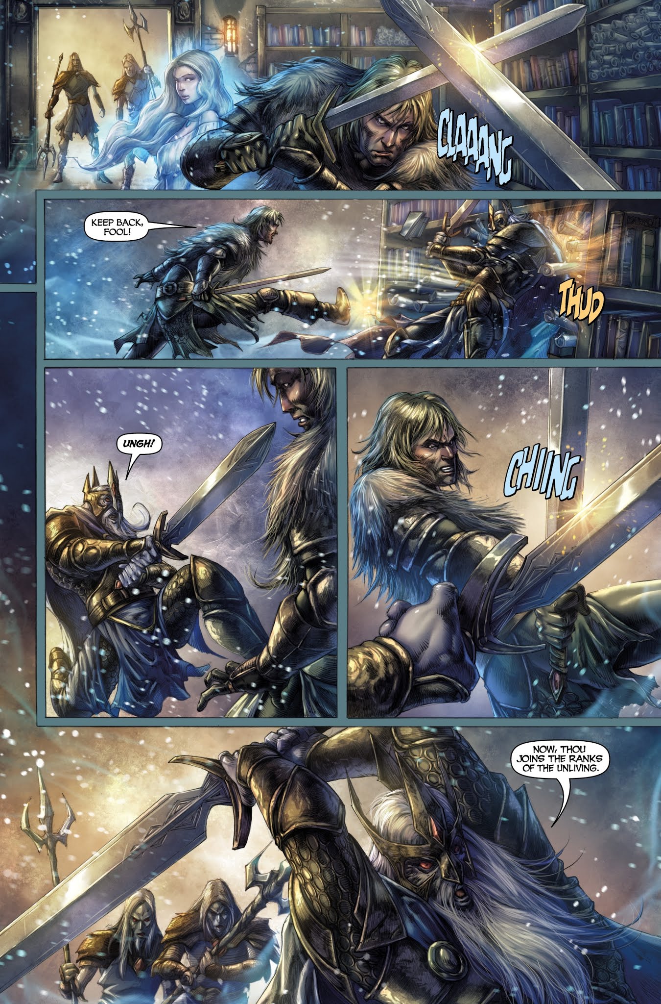 Read online Dark Souls: Winter's Spite comic -  Issue #4 - 16