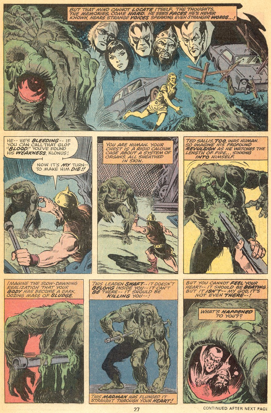 Read online Man-Thing (1974) comic -  Issue #21 - 19
