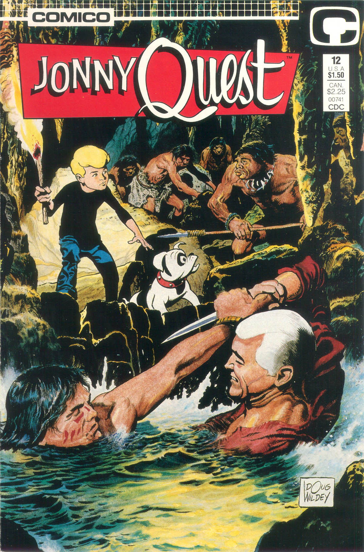 Read online Jonny Quest comic -  Issue #12 - 2