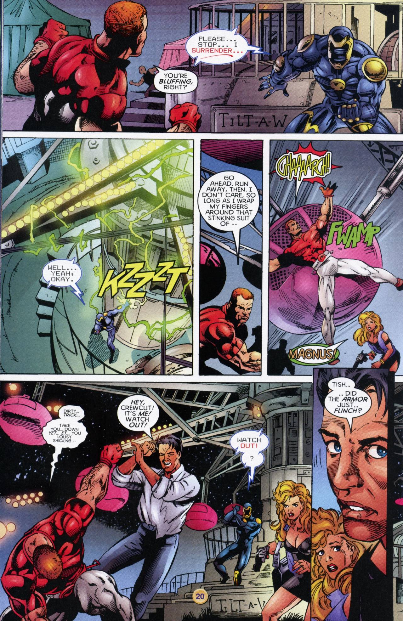 Read online X-O Manowar (1996) comic -  Issue #6 - 16