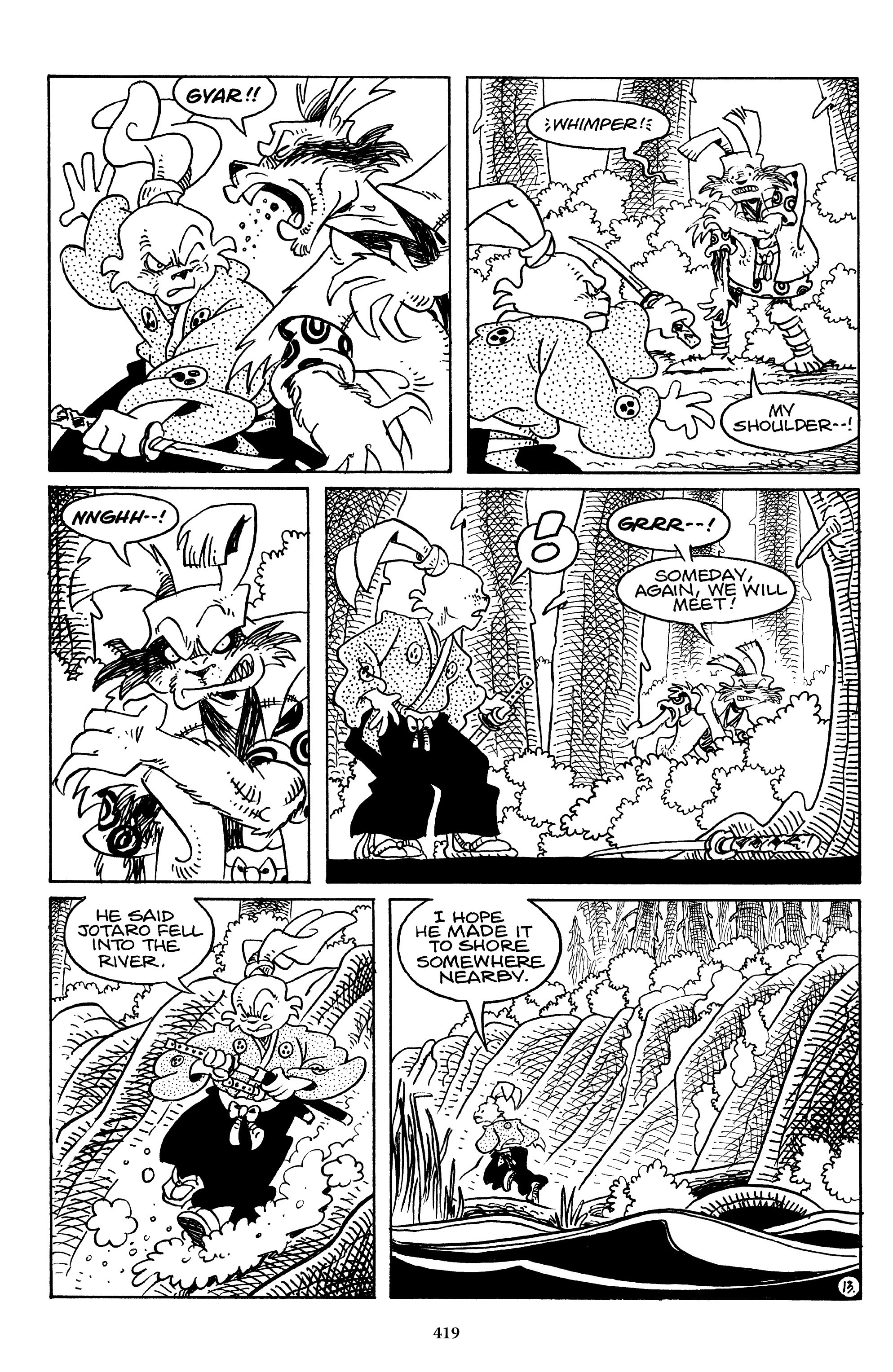 Read online The Usagi Yojimbo Saga comic -  Issue # TPB 4 - 415