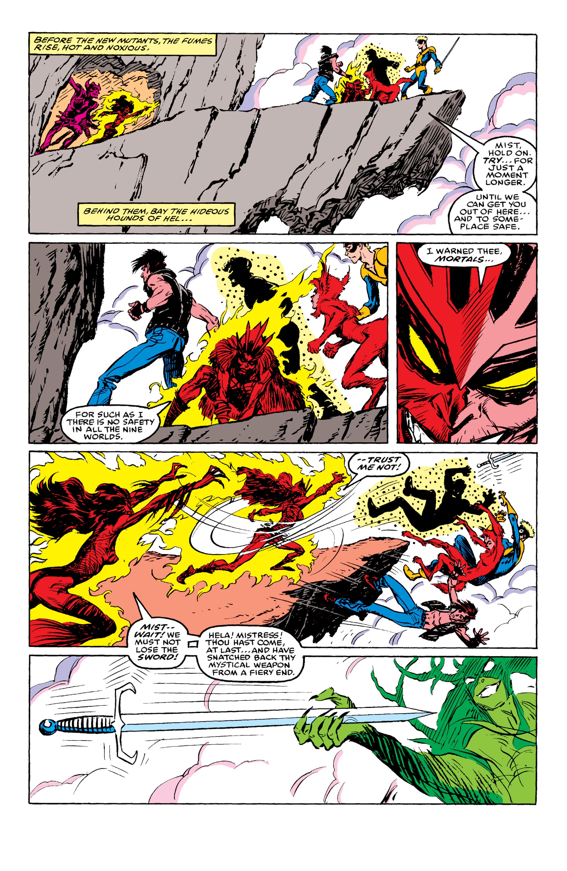 Read online New Mutants Epic Collection comic -  Issue # TPB Curse Of The Valkyries (Part 5) - 38