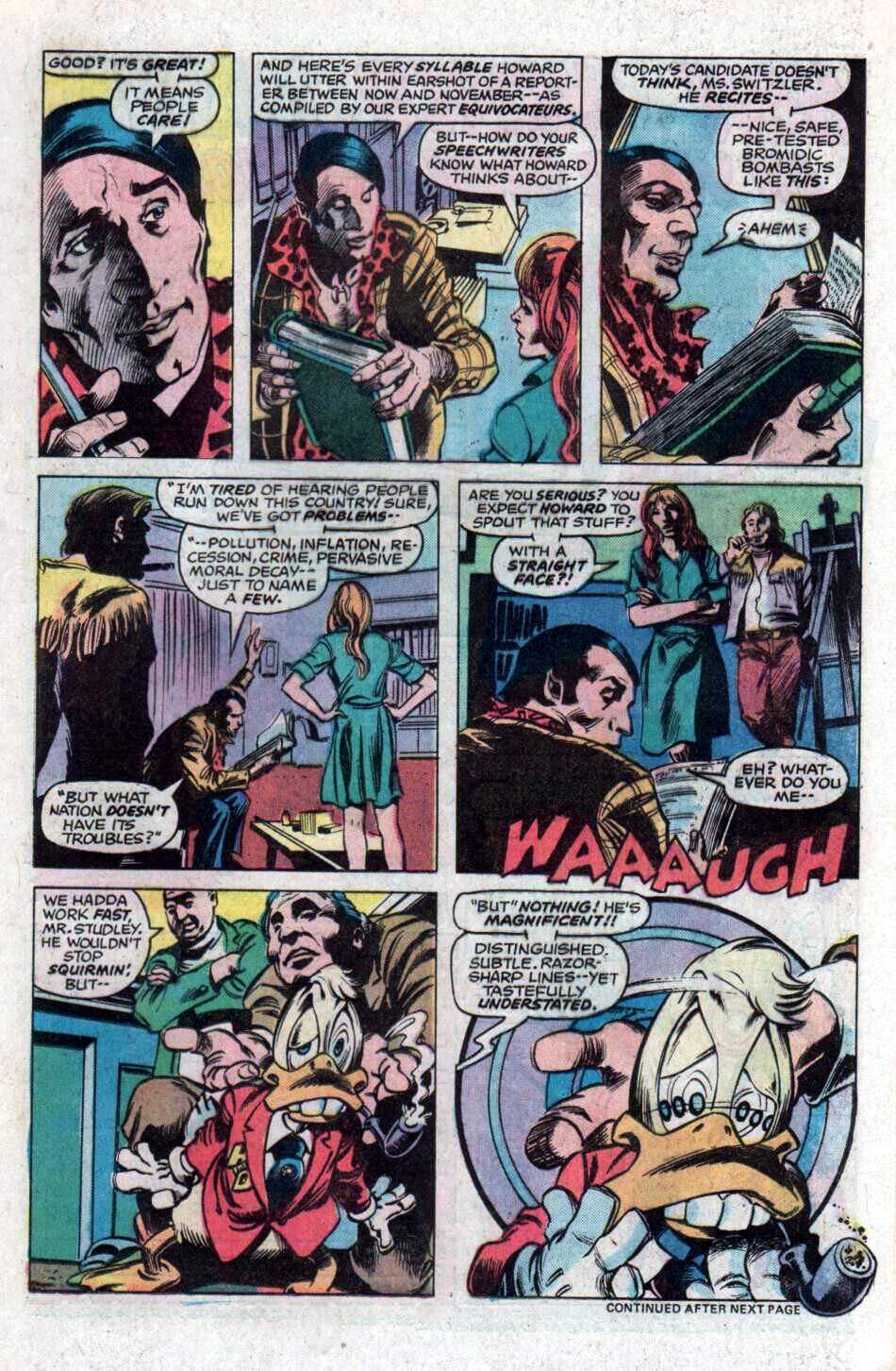 Read online Howard the Duck (1976) comic -  Issue #8 - 8