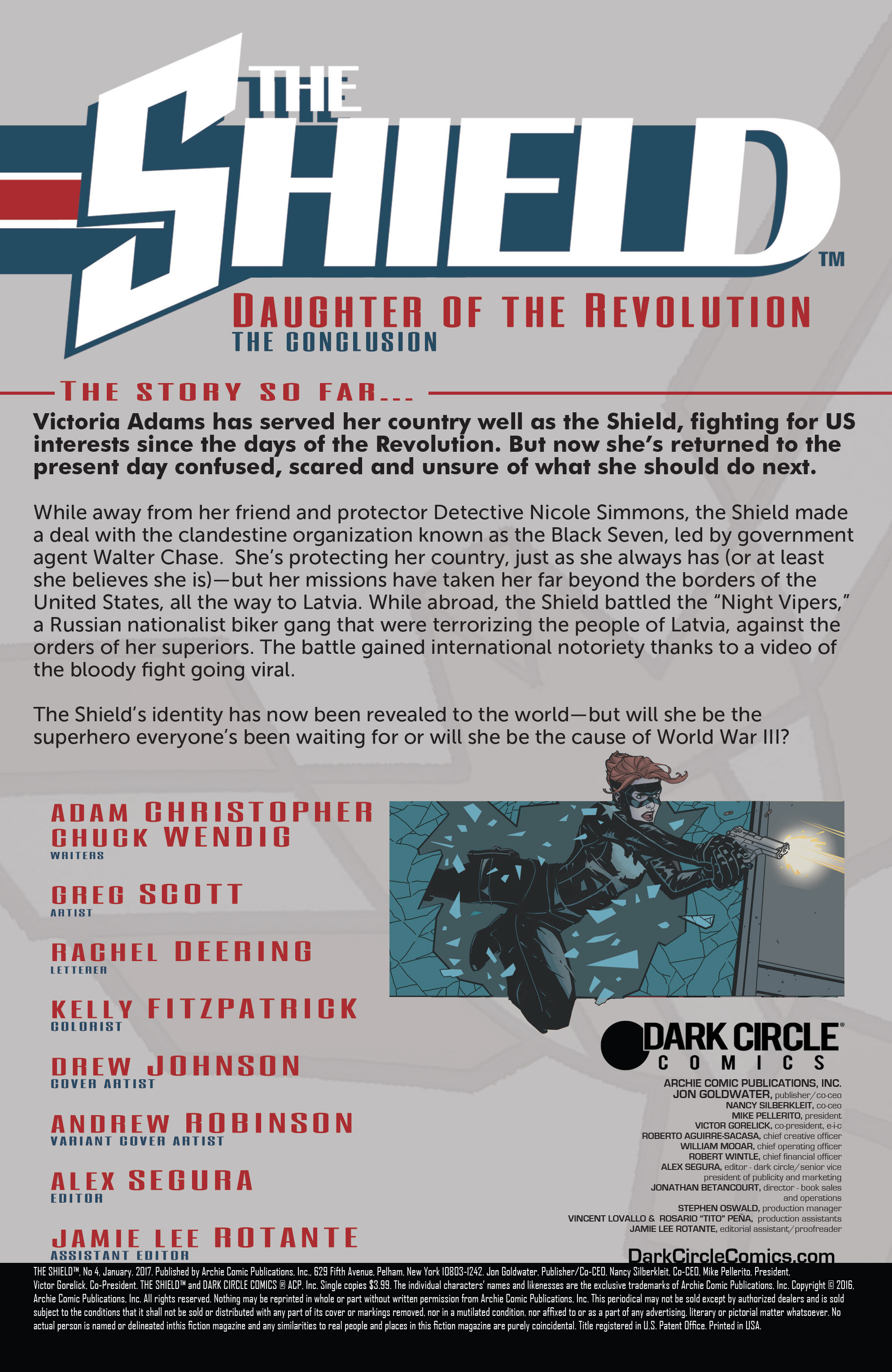 Read online The Shield comic -  Issue #4 - 2