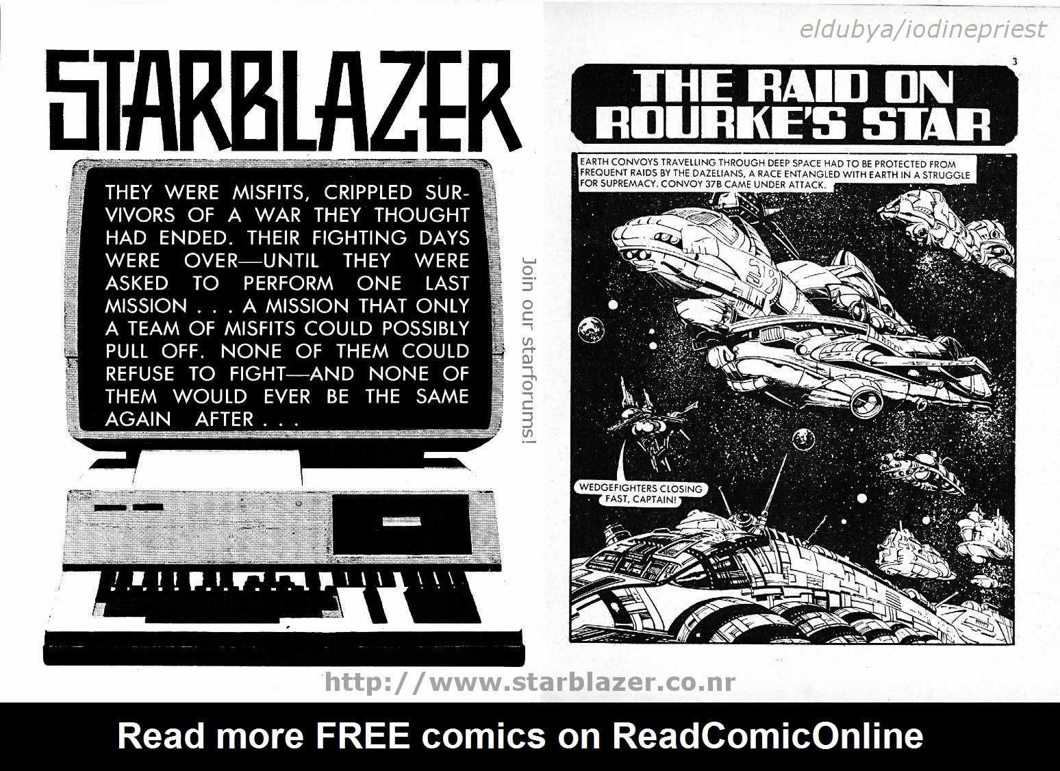 Read online Starblazer comic -  Issue #138 - 3