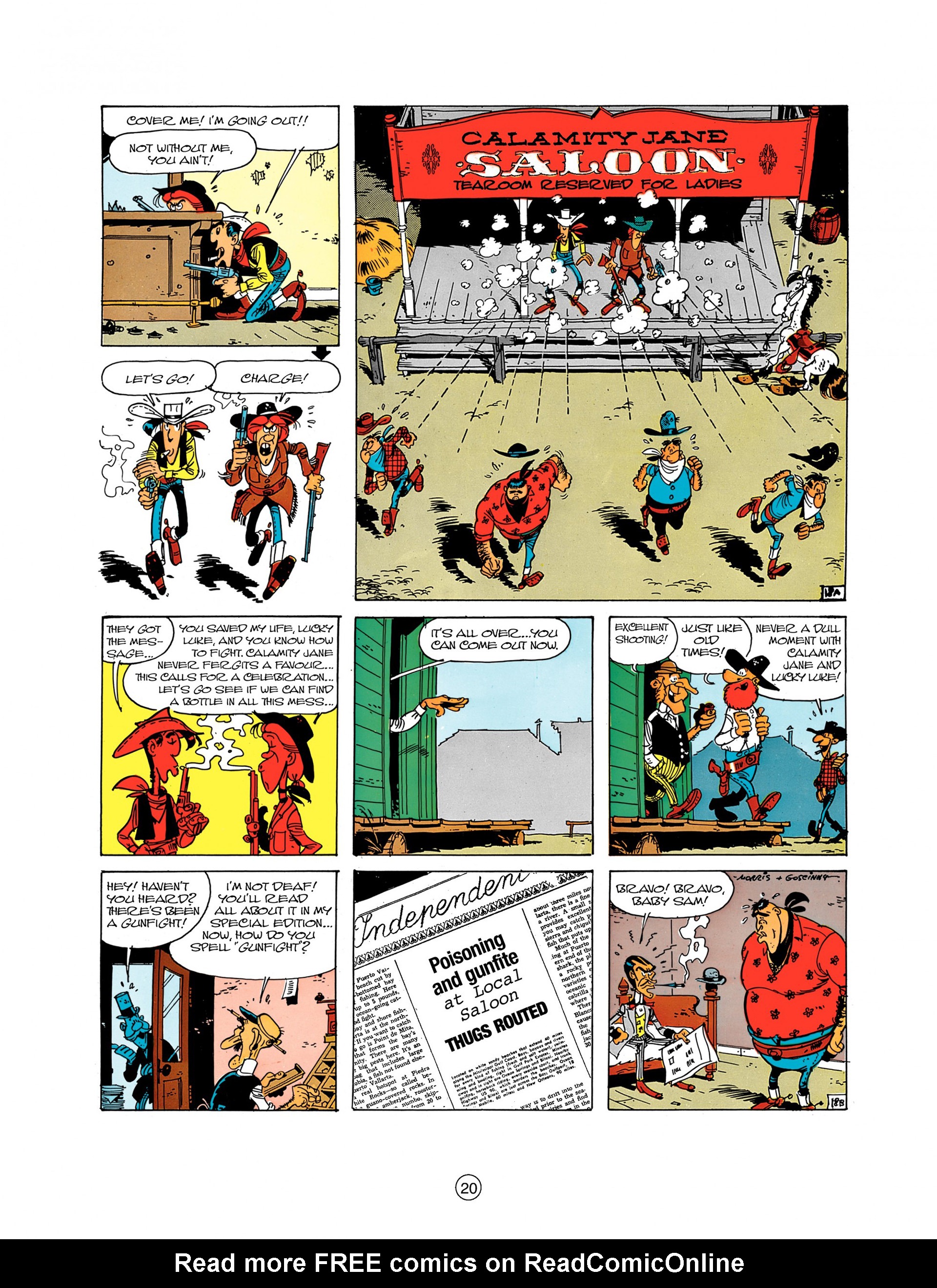 Read online A Lucky Luke Adventure comic -  Issue #8 - 20