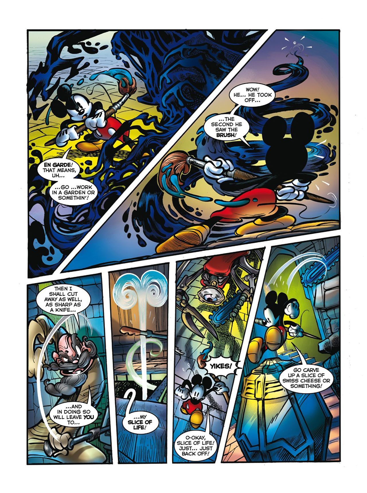 Read online Epic Mickey: The Graphic Novel comic -  Issue # Full - 8