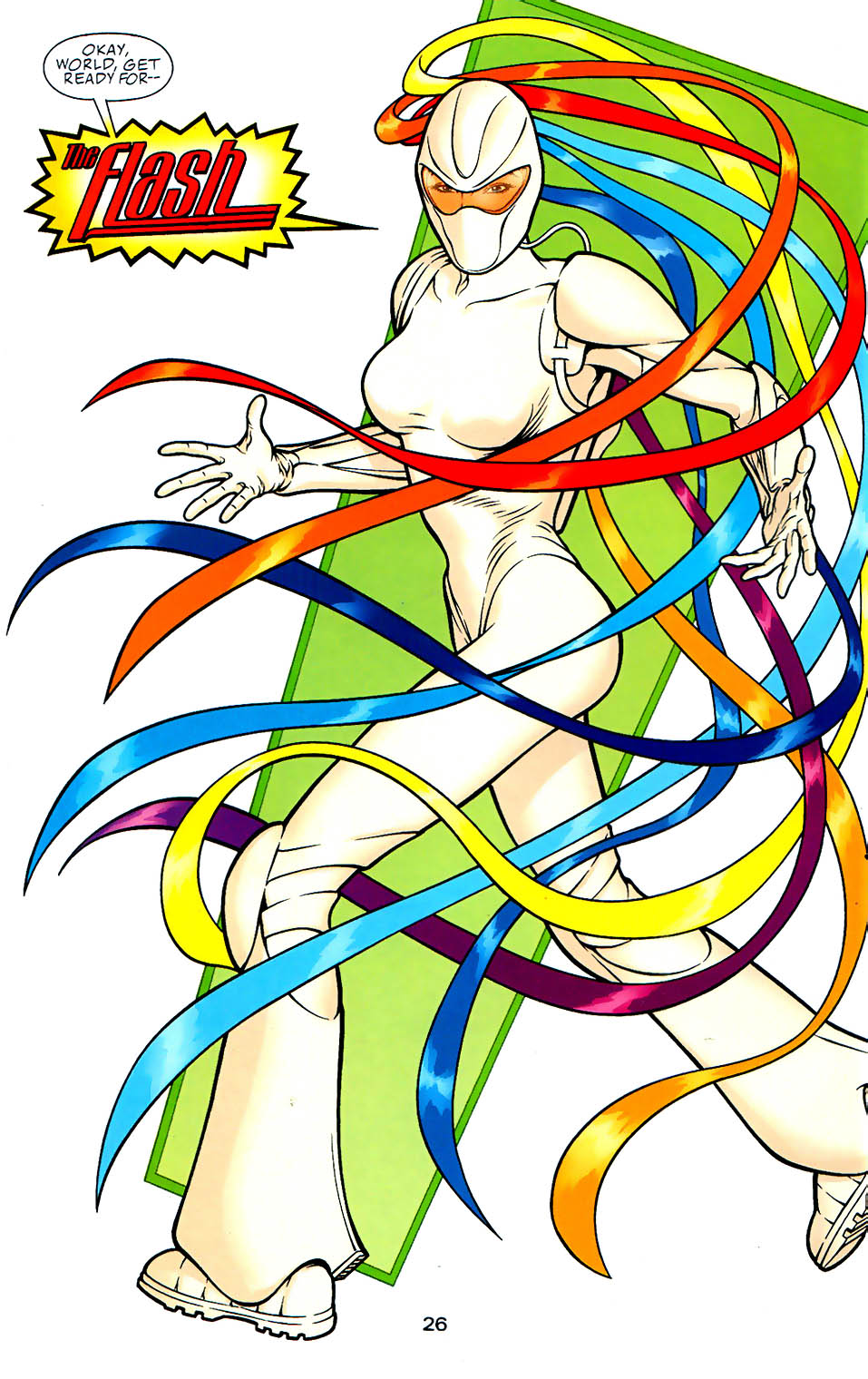 Read online Just Imagine Stan Lee With Kevin Maguire Creating The Flash comic -  Issue # Full - 27