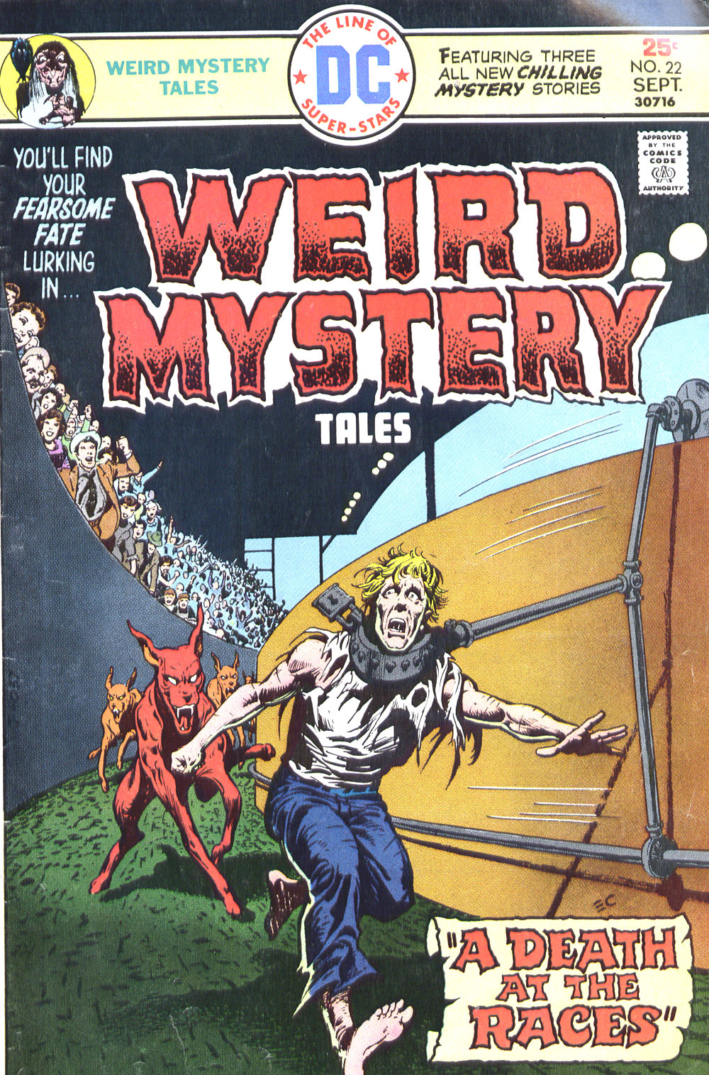 Read online Weird Mystery Tales comic -  Issue #22 - 1
