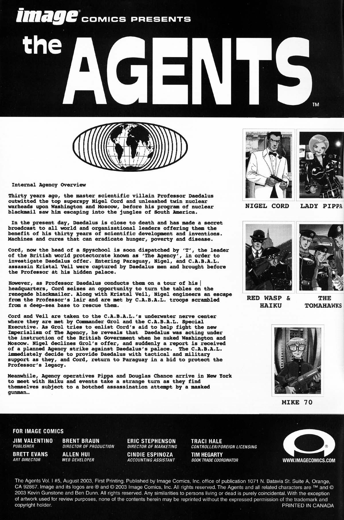 Read online The Agents comic -  Issue #5 - 2
