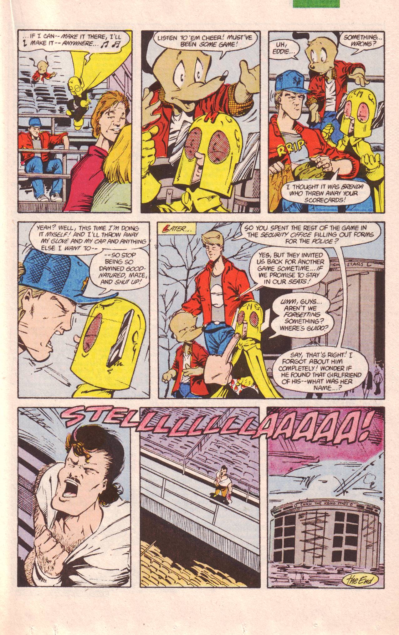 Read online 'Mazing Man comic -  Issue #6 - 16