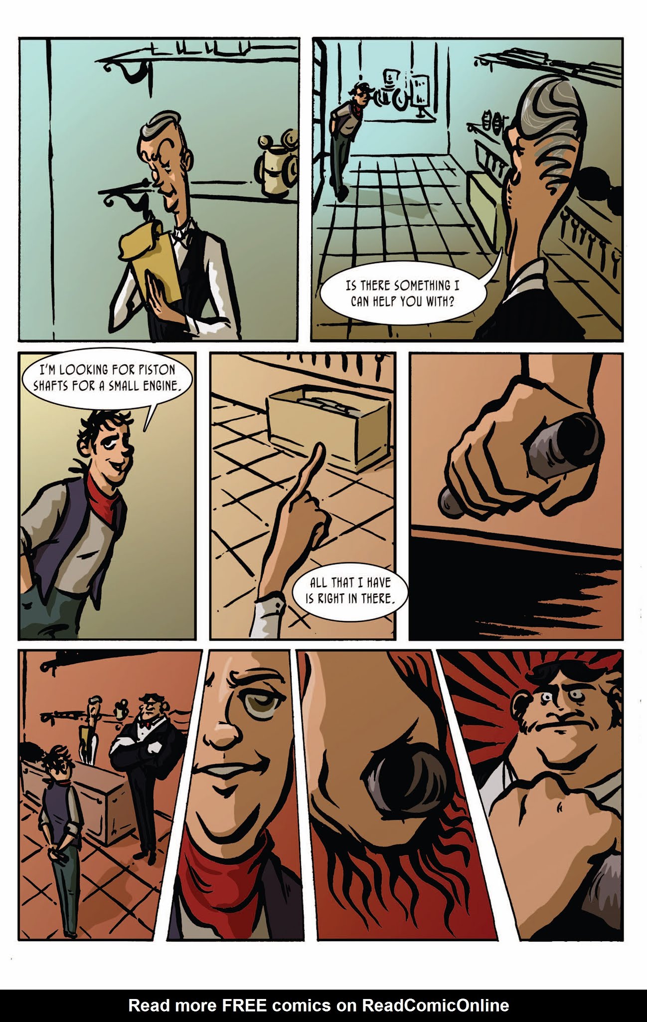Read online SteamPunk Originals comic -  Issue # TPB - 96